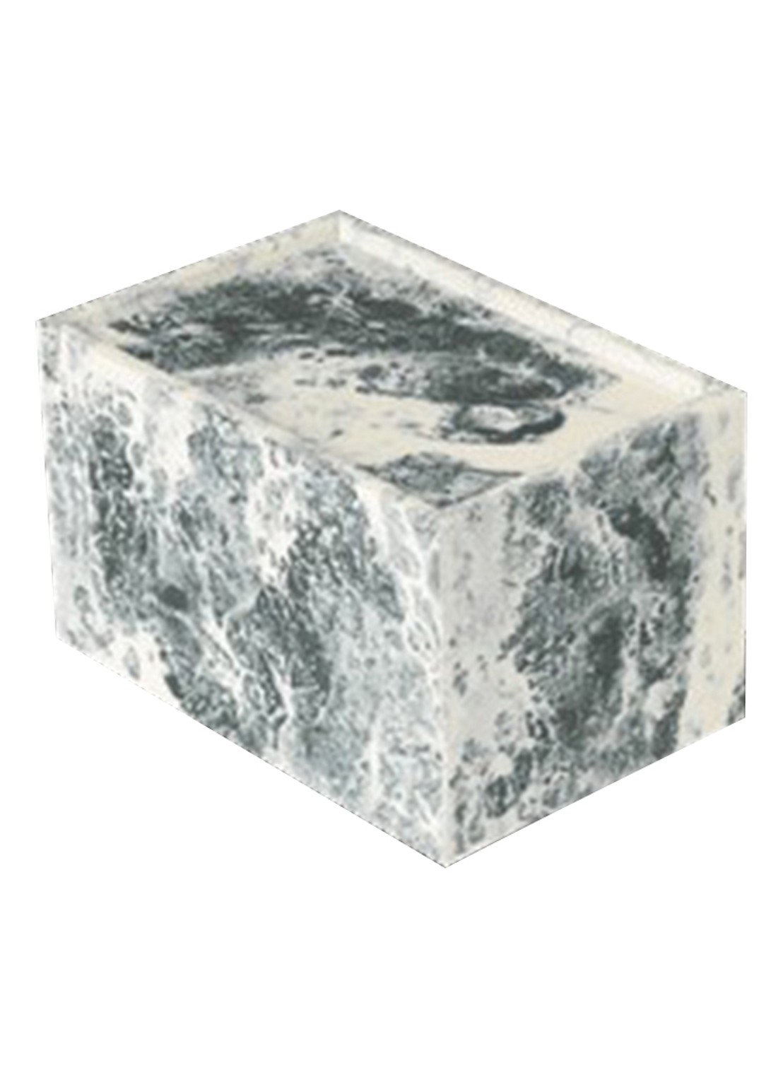 ferm LIVING Mist Box opbergdoos 10 x 15 cm - voorkant grijs