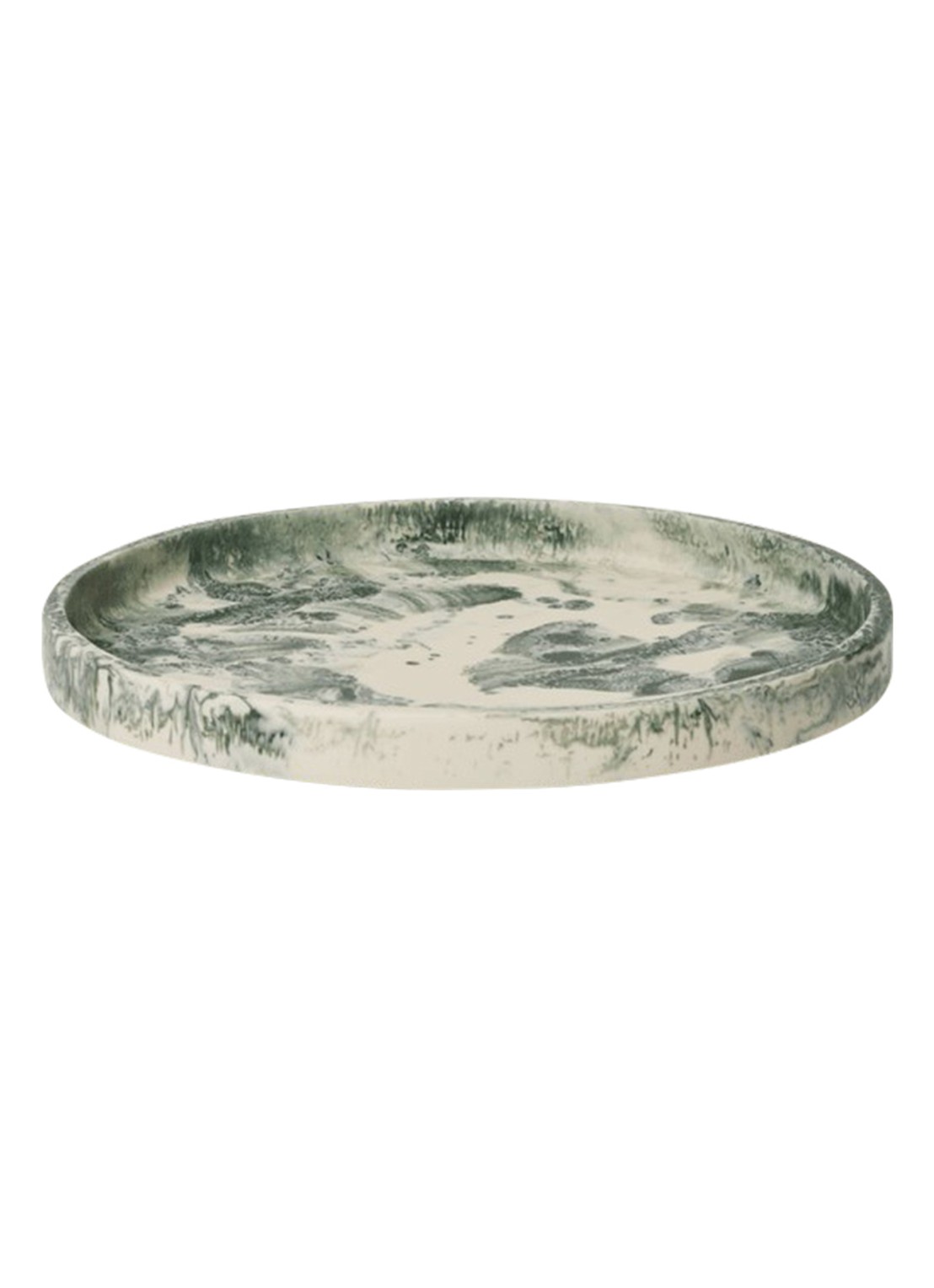 ferm LIVING Mist dienblad Ø30 cm - voorkant gebroken wit