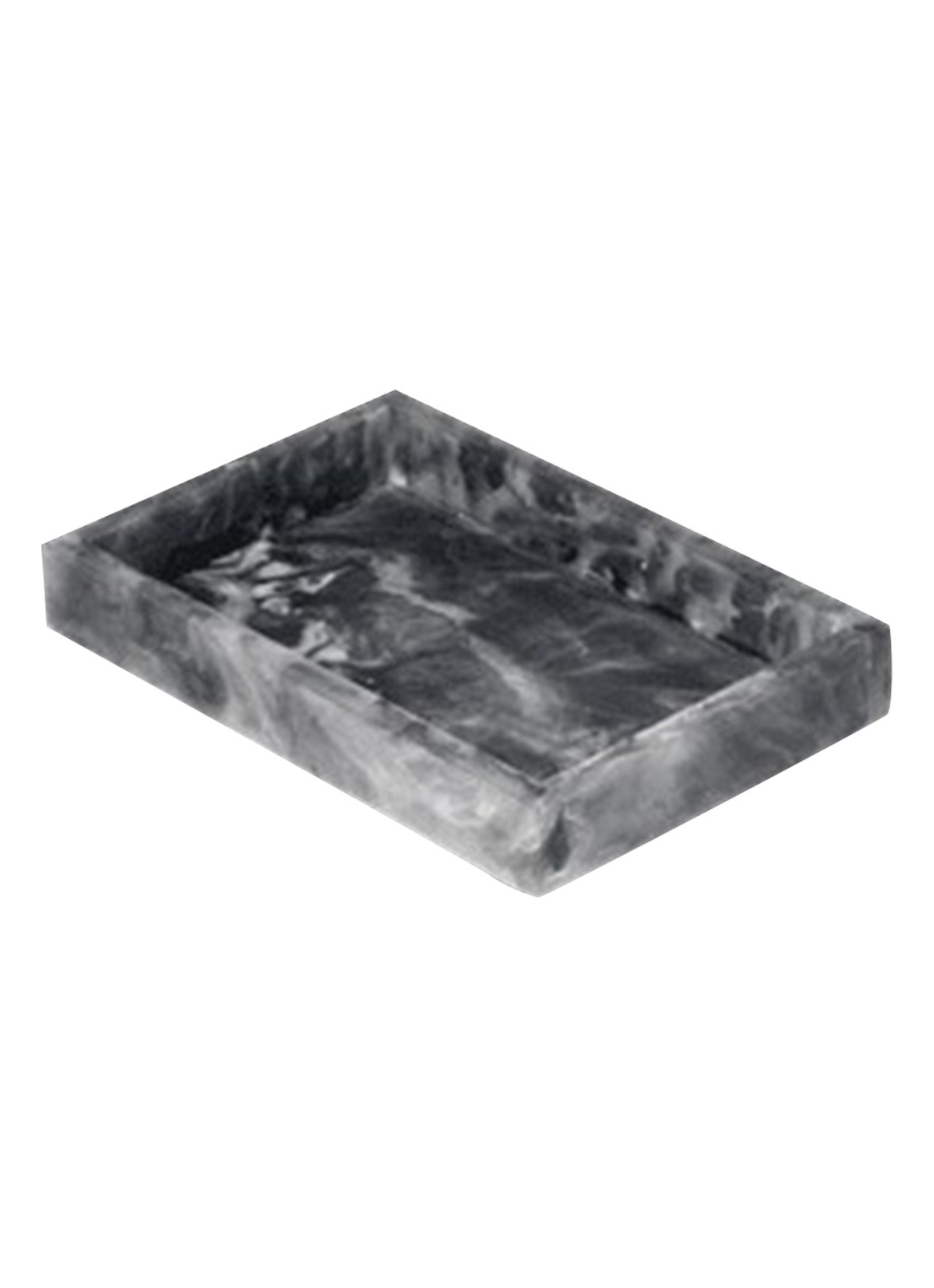 ferm LIVING Mist Tray dienblad 10 x 15 cm - voorkant antraciet