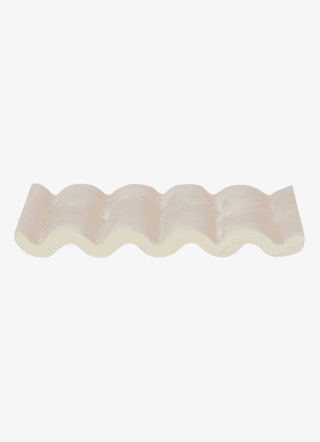 ferm LIVING Mist zeepbakje 9 x 14 cm - voorkant parelmoer