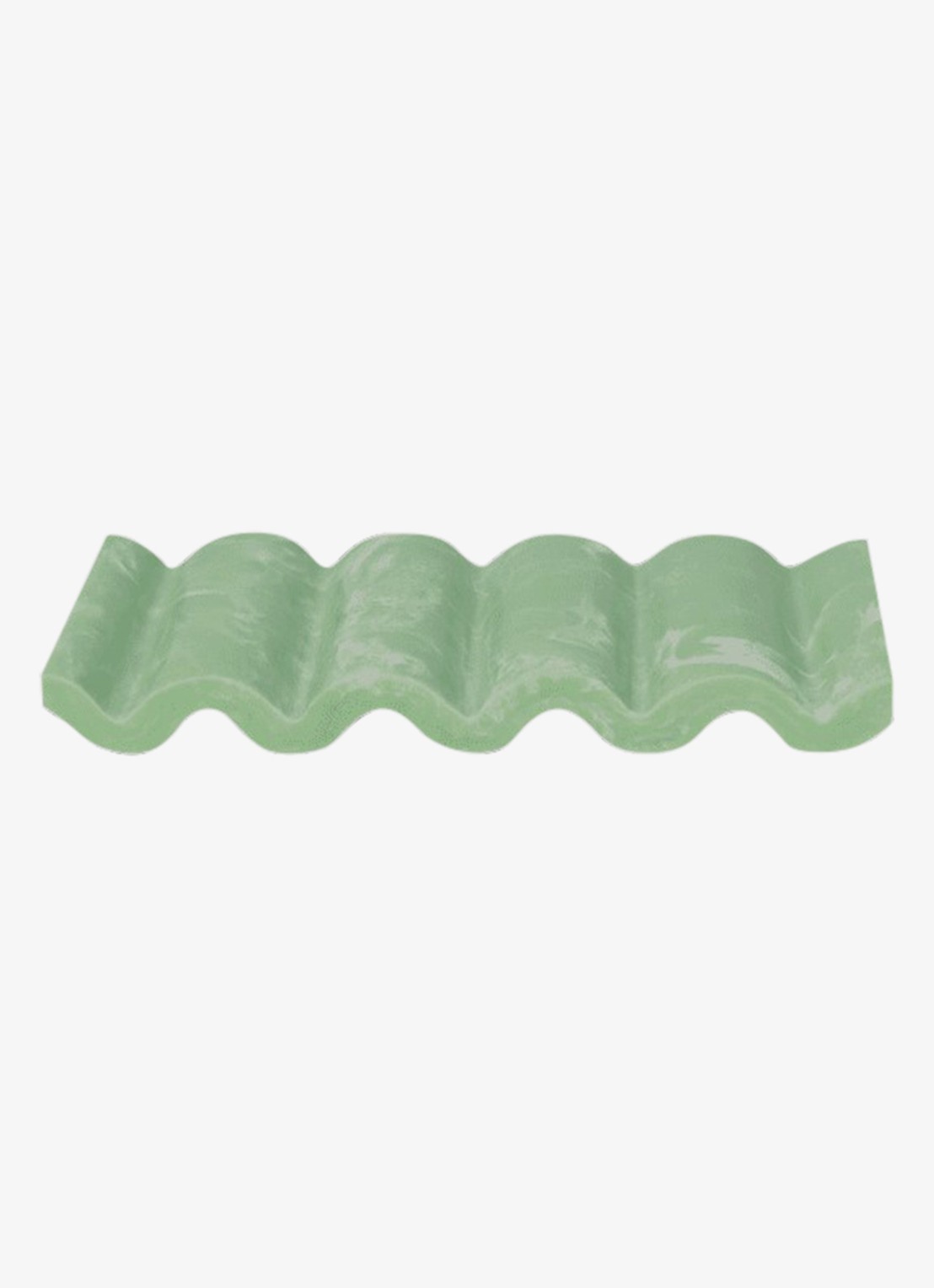ferm LIVING Mist zeepbakje 9 x 14 cm - voorkant mint