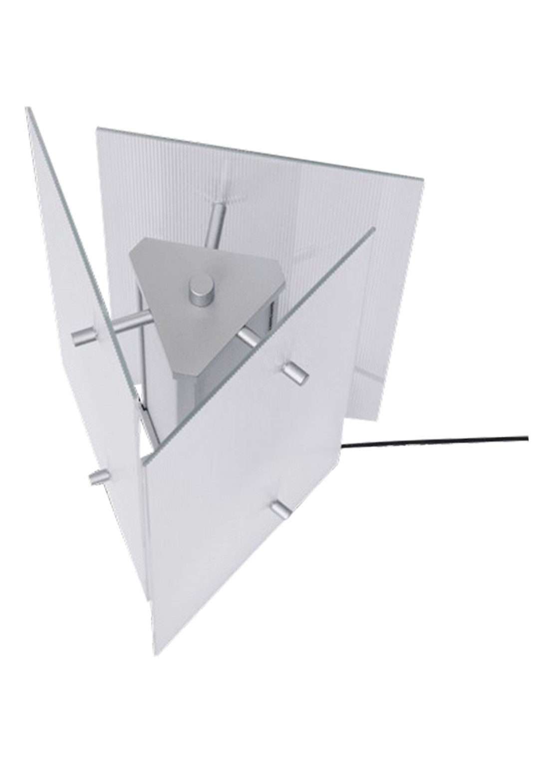ferm LIVING Oeste tafellamp 36 cm - voorkant 2 transparant