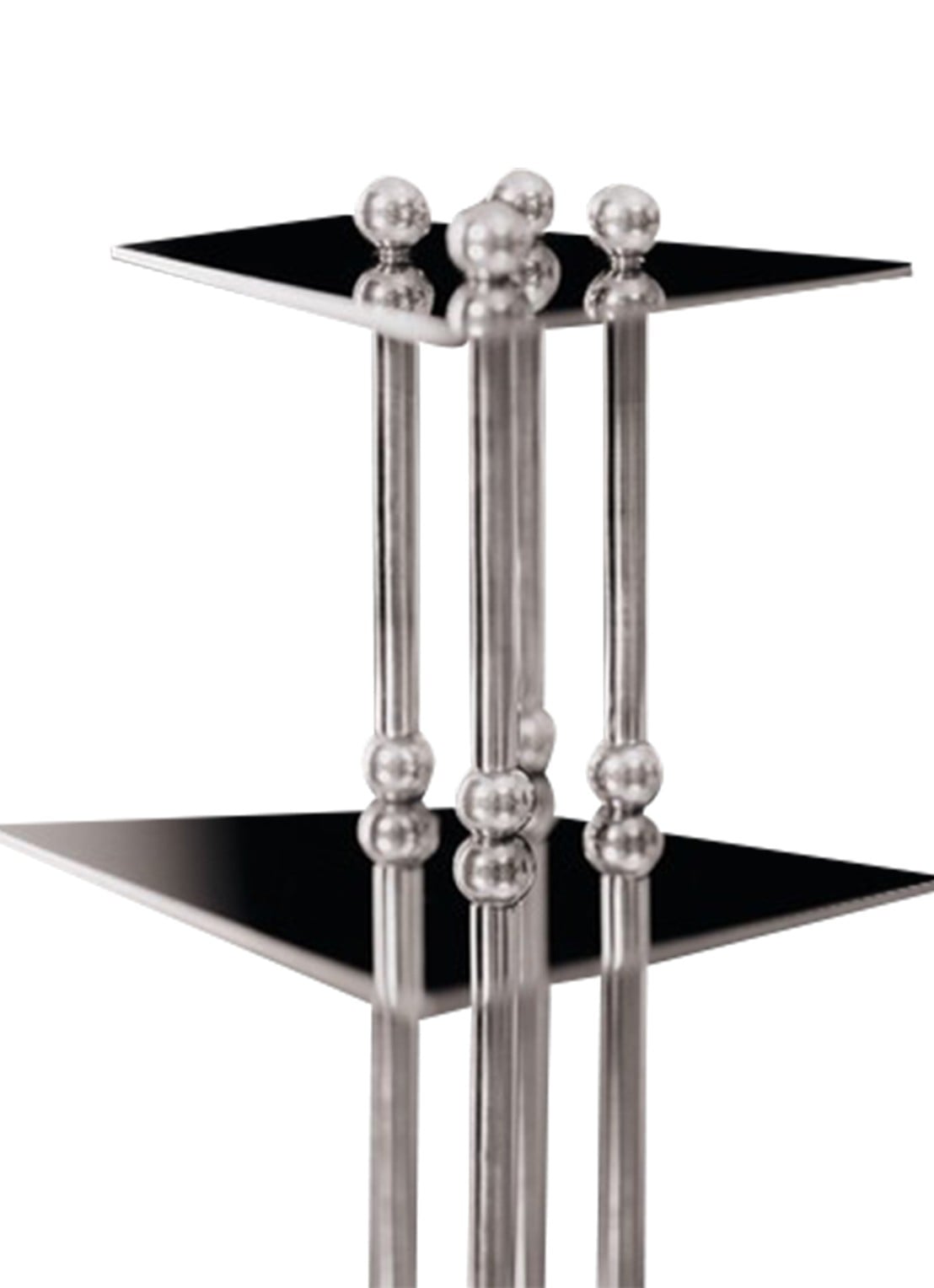 ferm LIVING Orbelle etagère 36 cm - detail 3 zilver