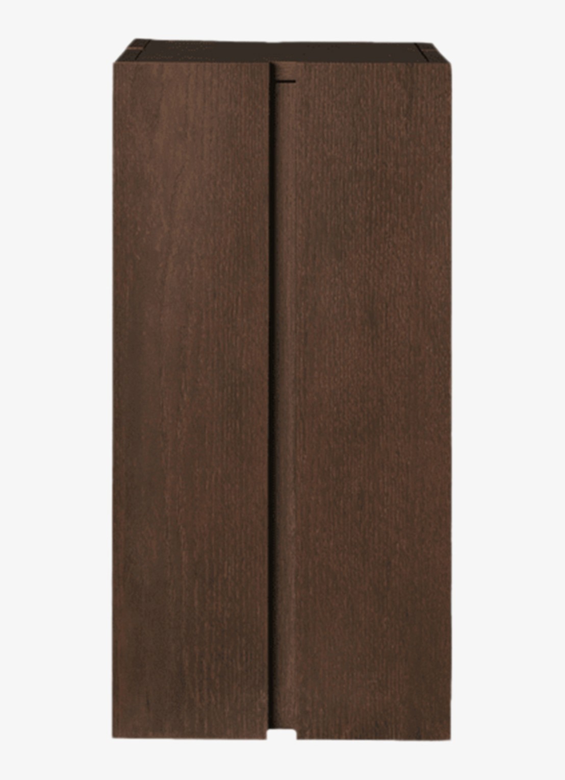 ferm LIVING Parcel sokkel 60 cm - voorkant donkerbruin
