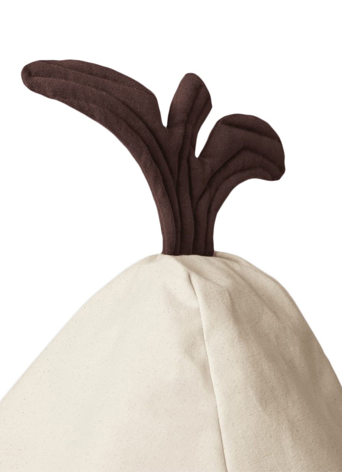 ferm LIVING Pear zitzak - voorkant 2 beige