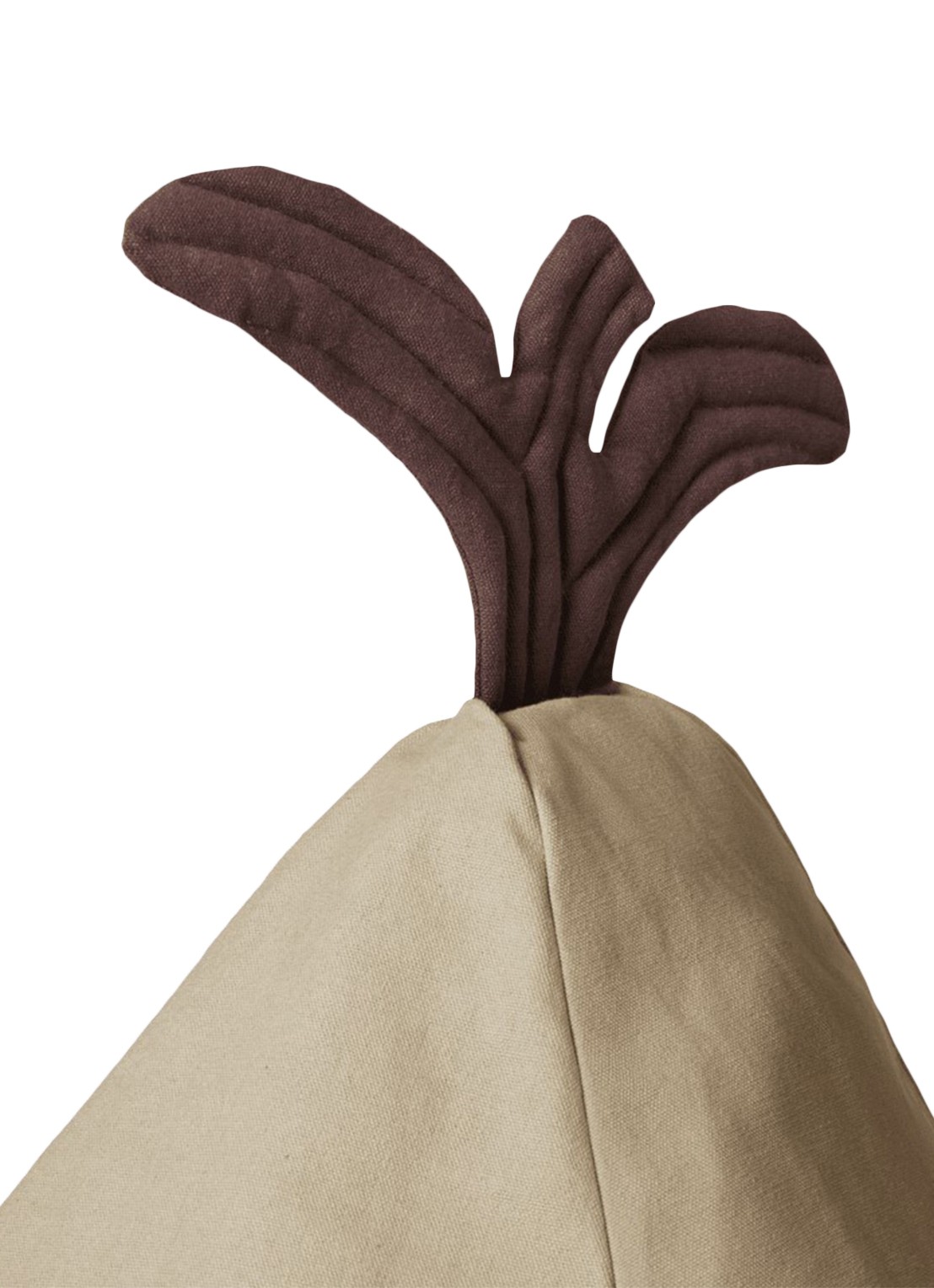 ferm LIVING Pear zitzak - voorkant 2 groen