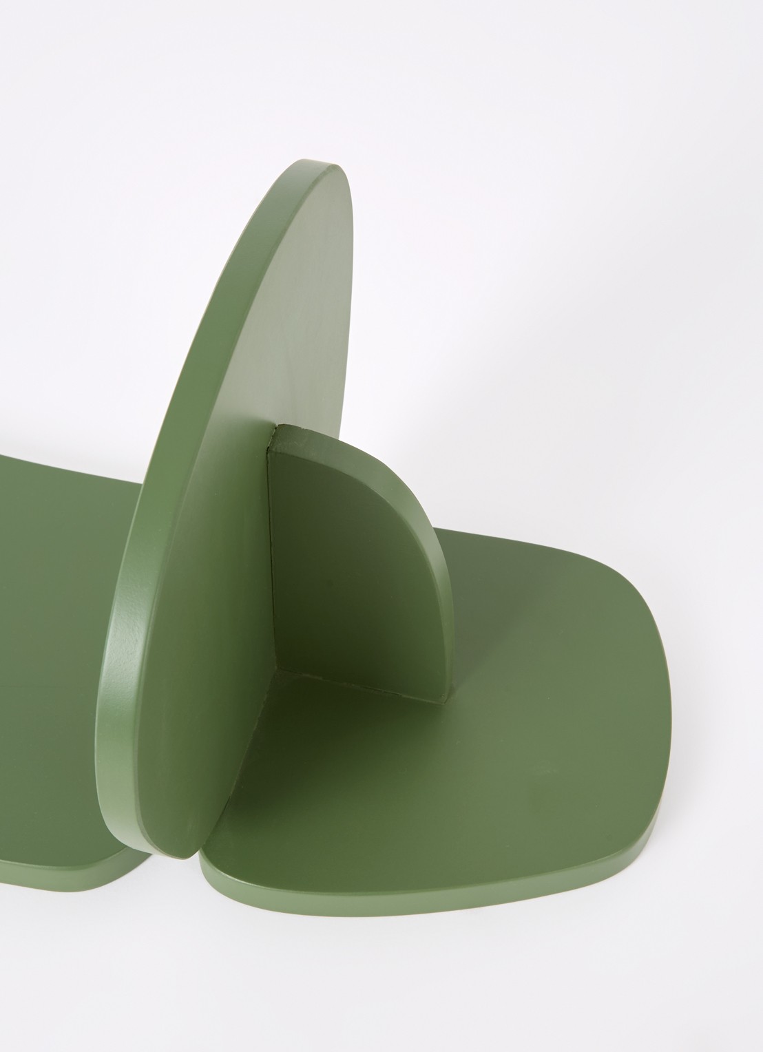 ferm LIVING Pilu wandelement L 40 cm - detail donkergroen