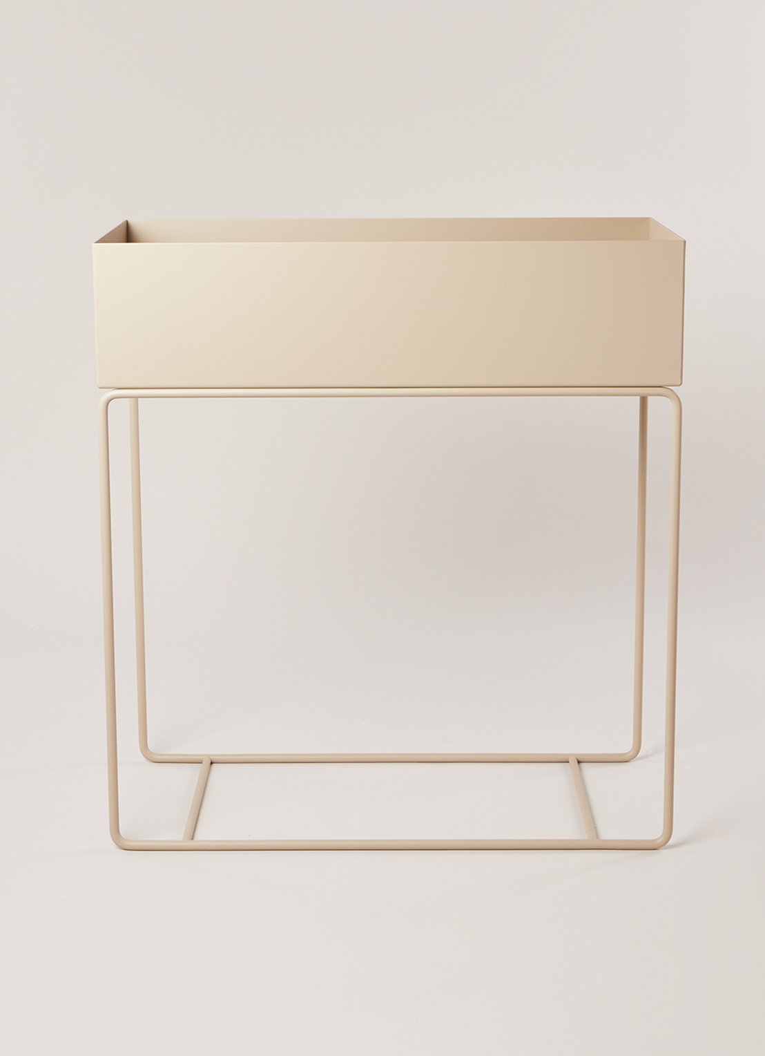 ferm LIVING Plant Box plantenbak voor binnen - 60 cm - detail 4 zand
