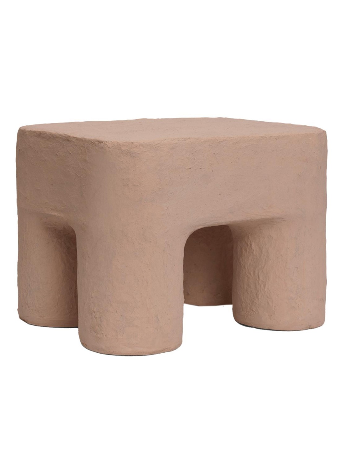 ferm LIVING Podo kruk  - voorkant oudroze