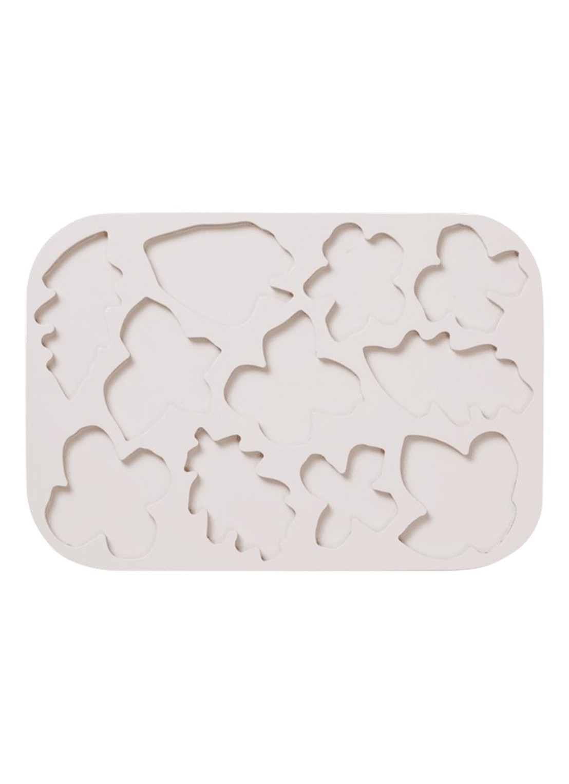 ferm LIVING Poesie puzzel - achterkant bruin
