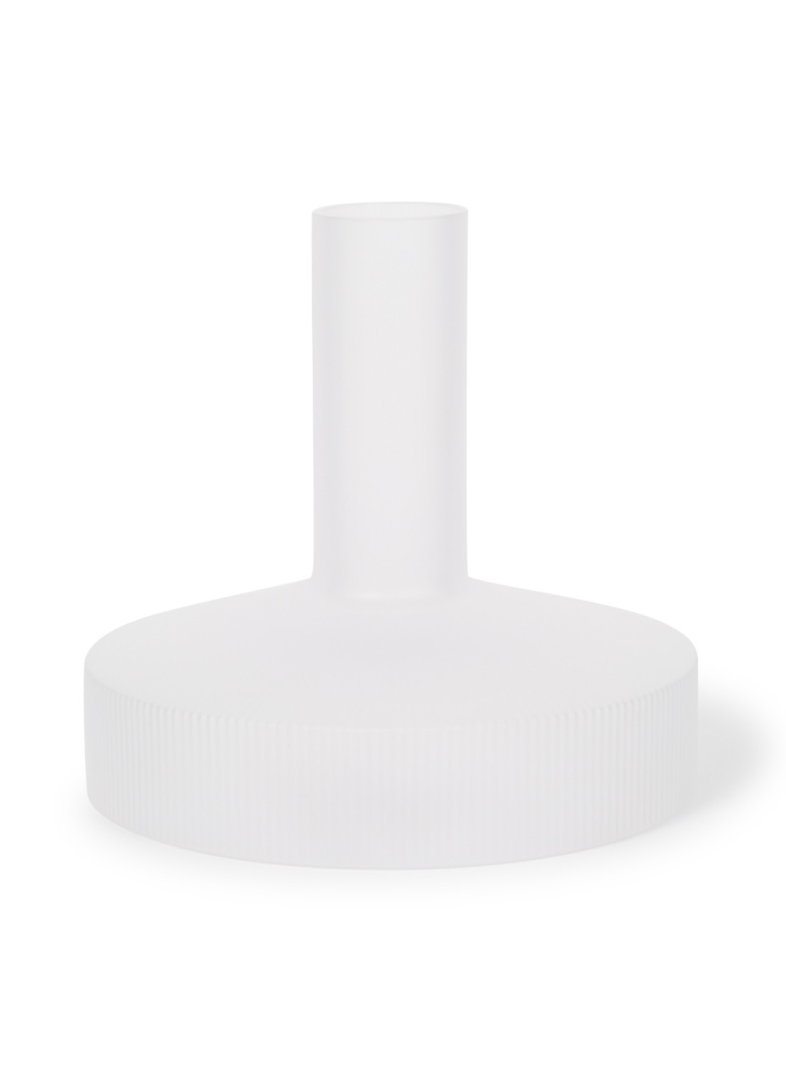 ferm LIVING Ripple decanteerkaraf 1,7 liter - voorkant wit