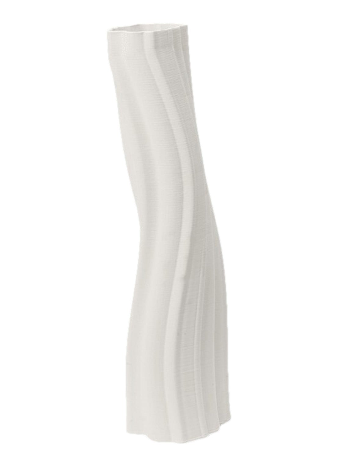 ferm LIVING Rylith vaas 70 cm - voorkant gebroken wit