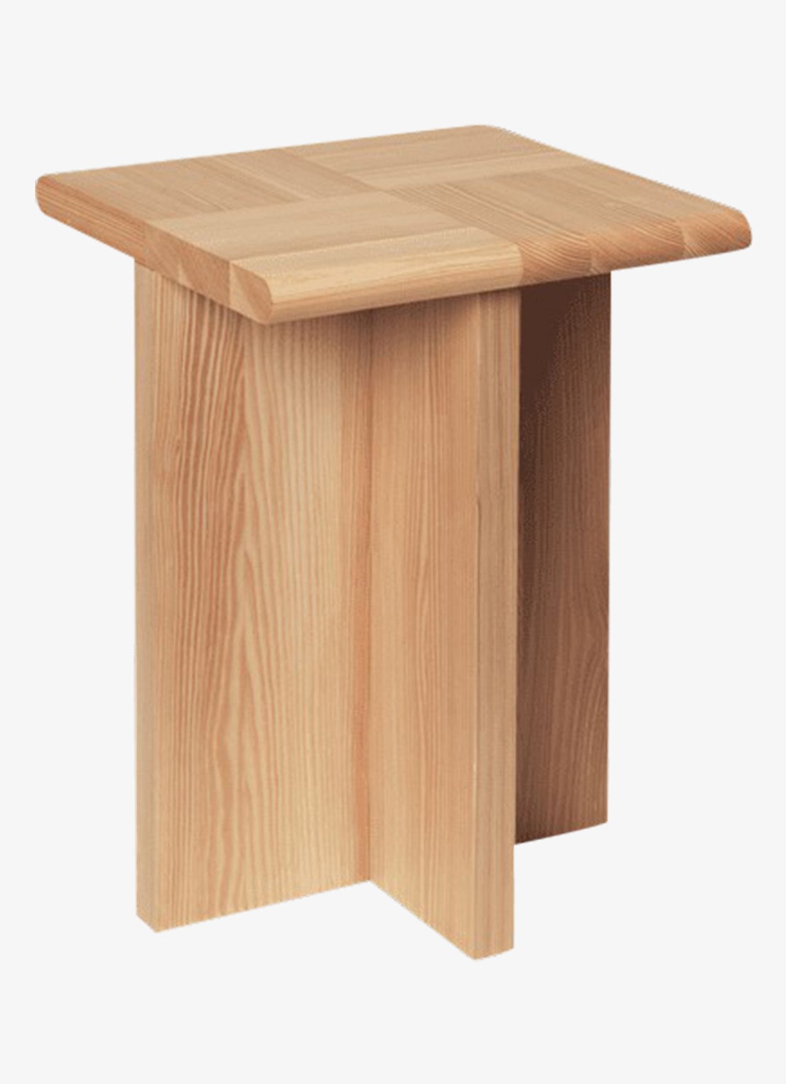 ferm LIVING Sala kruk 32 x 32 cm - detail camel