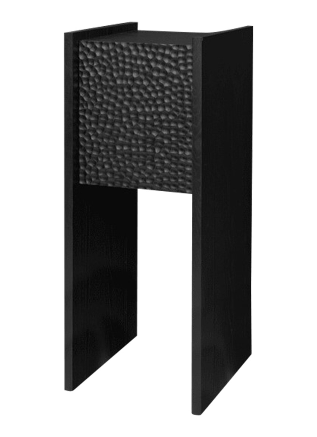 ferm LIVING Scarni wandkast 38 x 100 cm - achterkant 5 antraciet