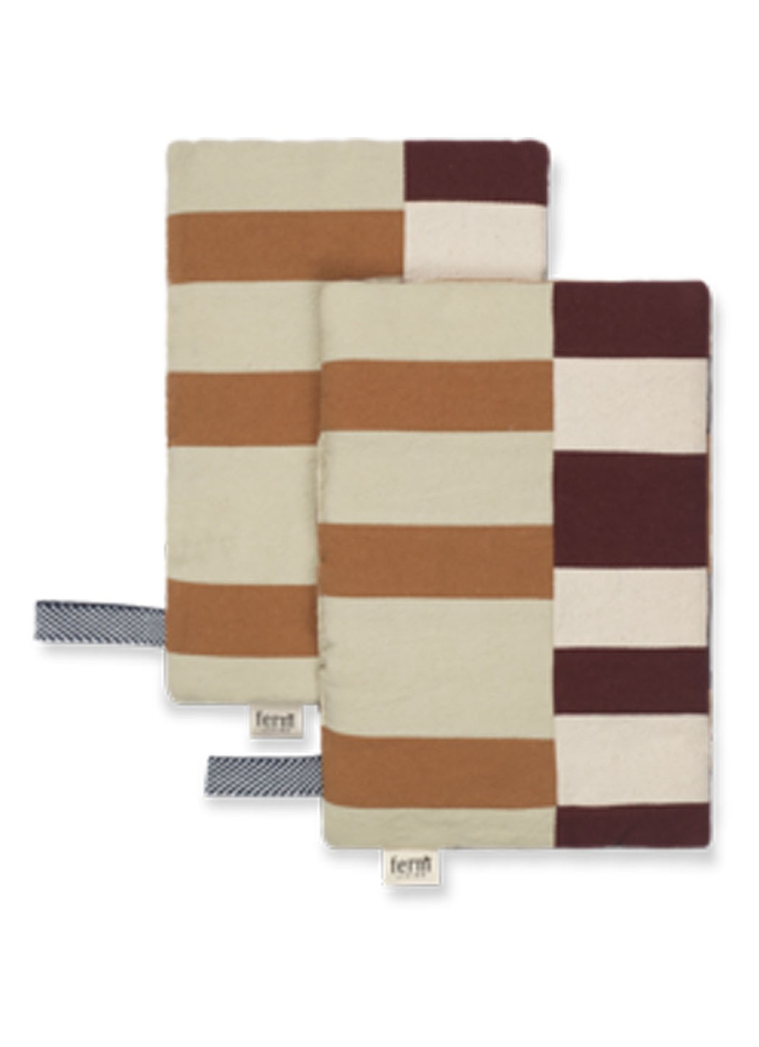 ferm LIVING Section pannenlap set van 2 - detail 4 beige