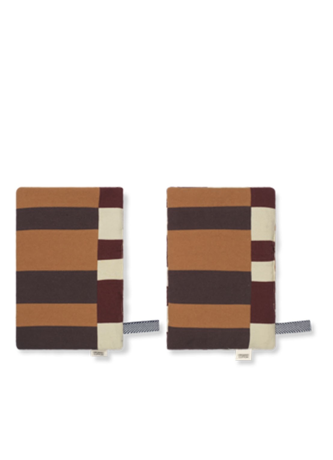 ferm LIVING Section pannenlap set van 2 - voorkant 2 beige