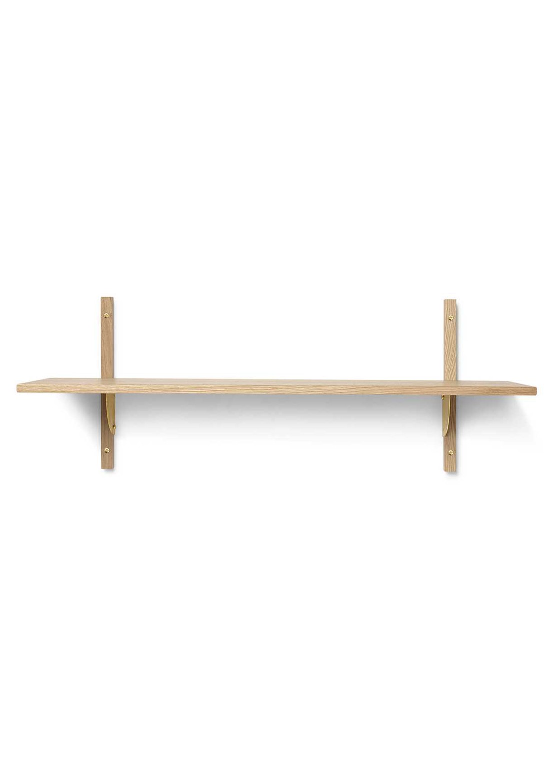 ferm LIVING Sector Shelf wandplank 87 cm - voorkant beige