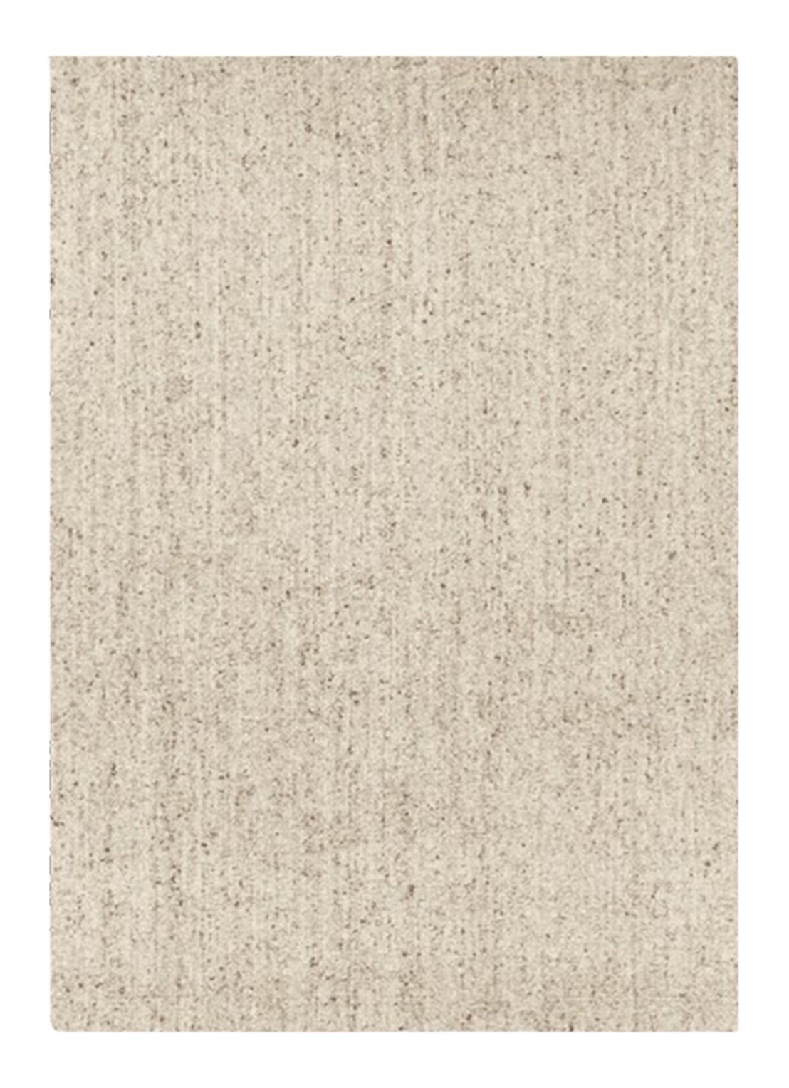ferm LIVING Seifa vloerkleed in wolblend 140 x 200 cm - voorkant 2 beige