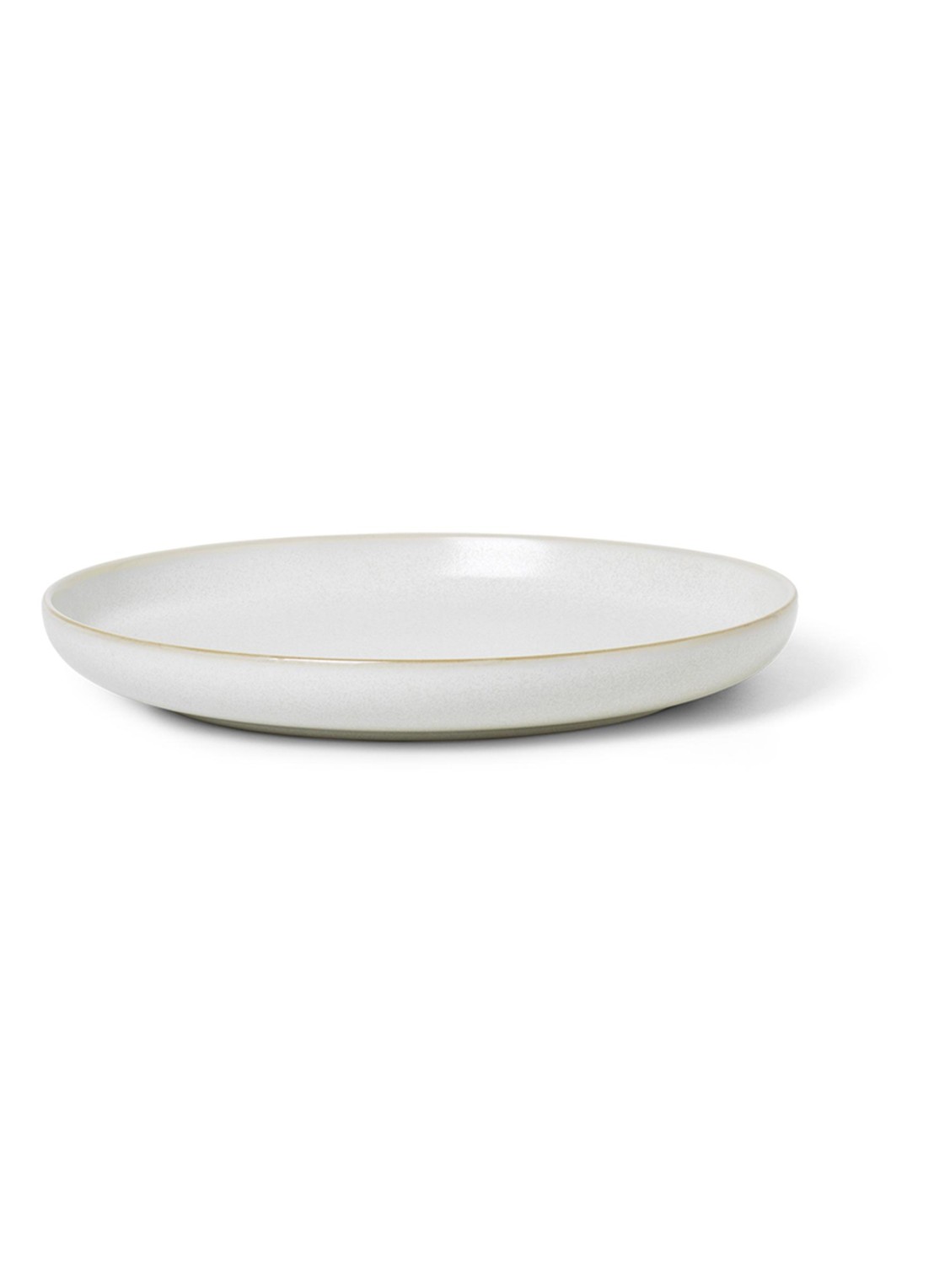 ferm LIVING Sekki ontbijtbord 19 cm - voorkant gebroken wit