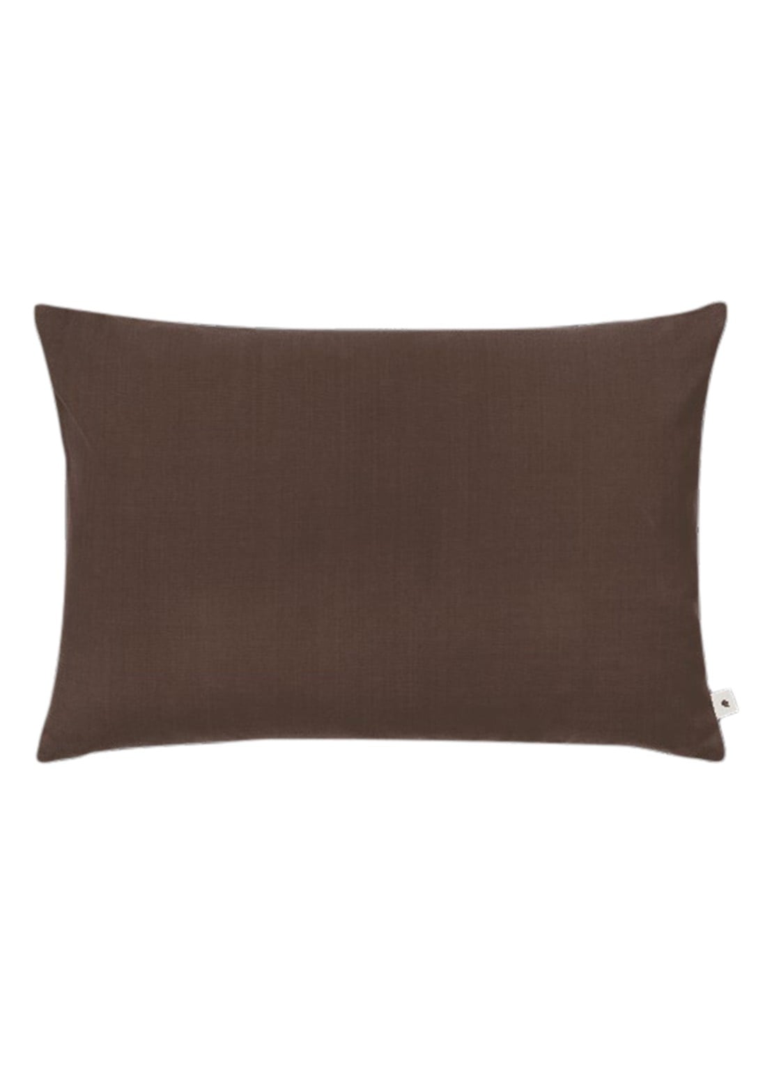 ferm LIVING Sen sierkussen 40 x 60 cm - voorkant chocoladebruin