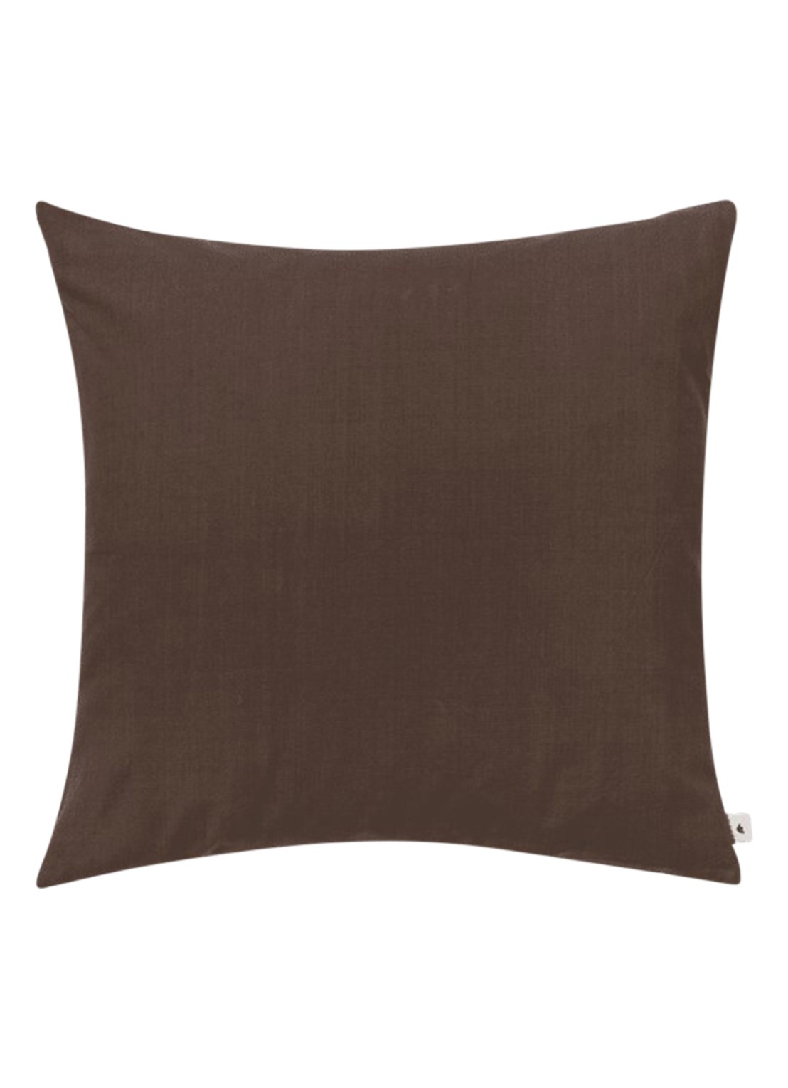 ferm LIVING Sen sierkussen 50 x 50 cm - voorkant chocoladebruin