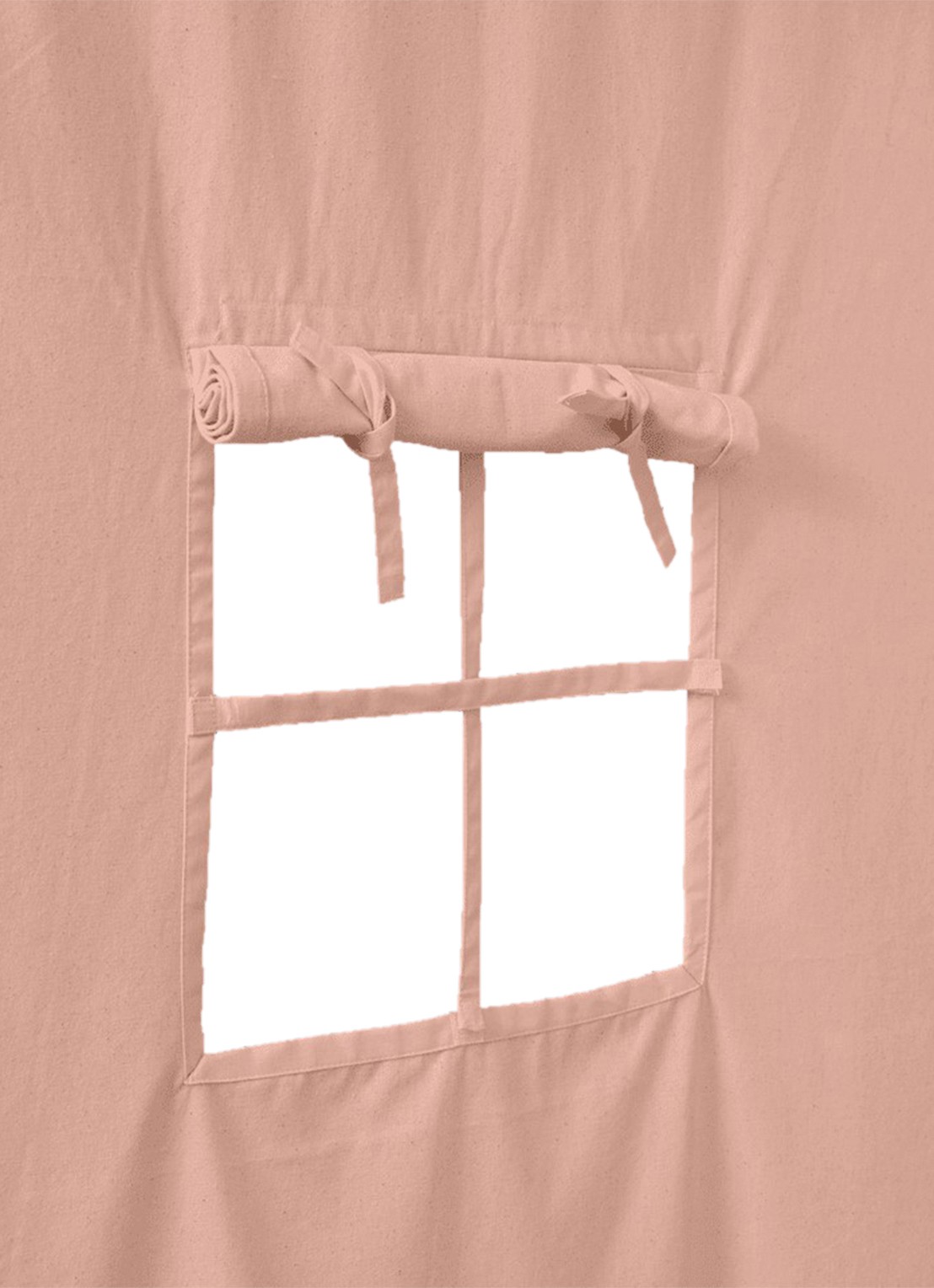 ferm LIVING Settle bedhemel - voorkant 3 roze