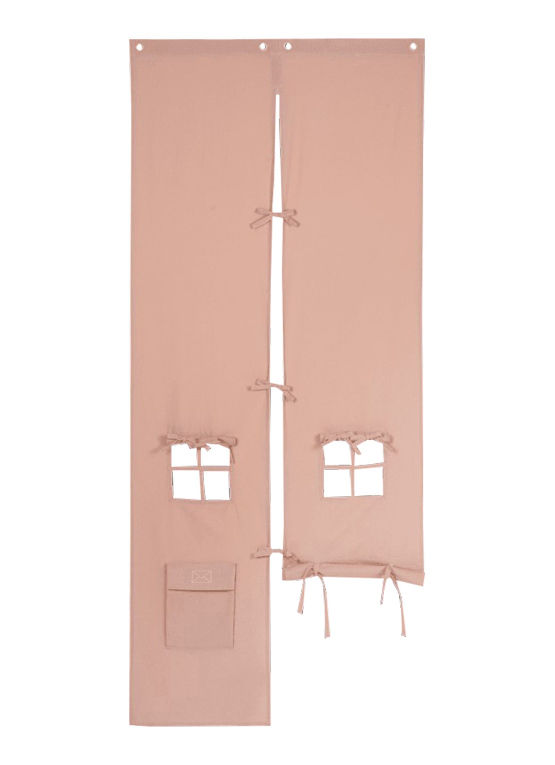 ferm LIVING Settle deurgordijn - voorkant 2 roze
