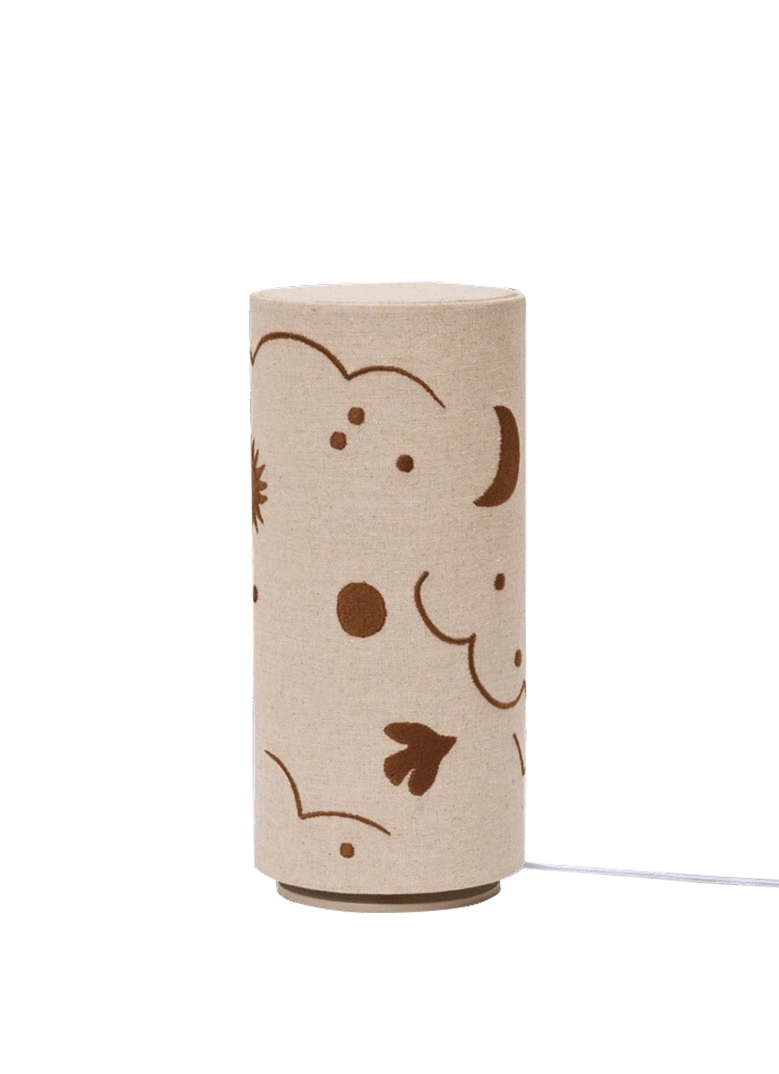 ferm LIVING Skye tafellamp 26,5 cm - voorkant naturel