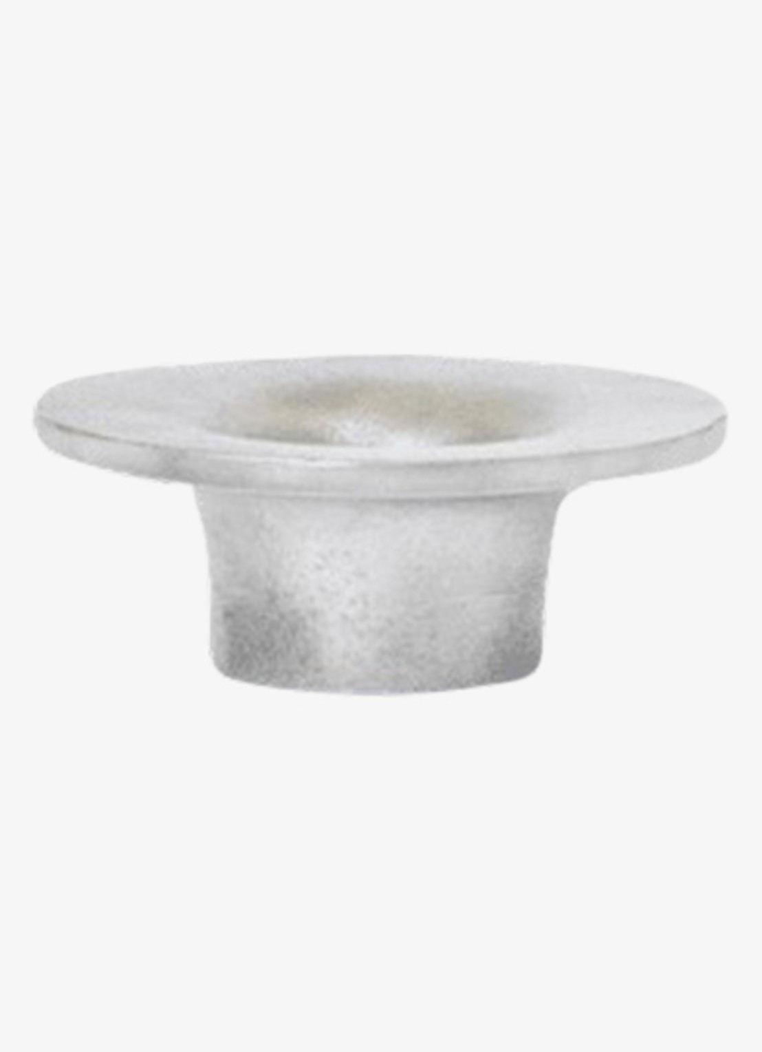 ferm LIVING Soothe kandelaar - voorkant zilver