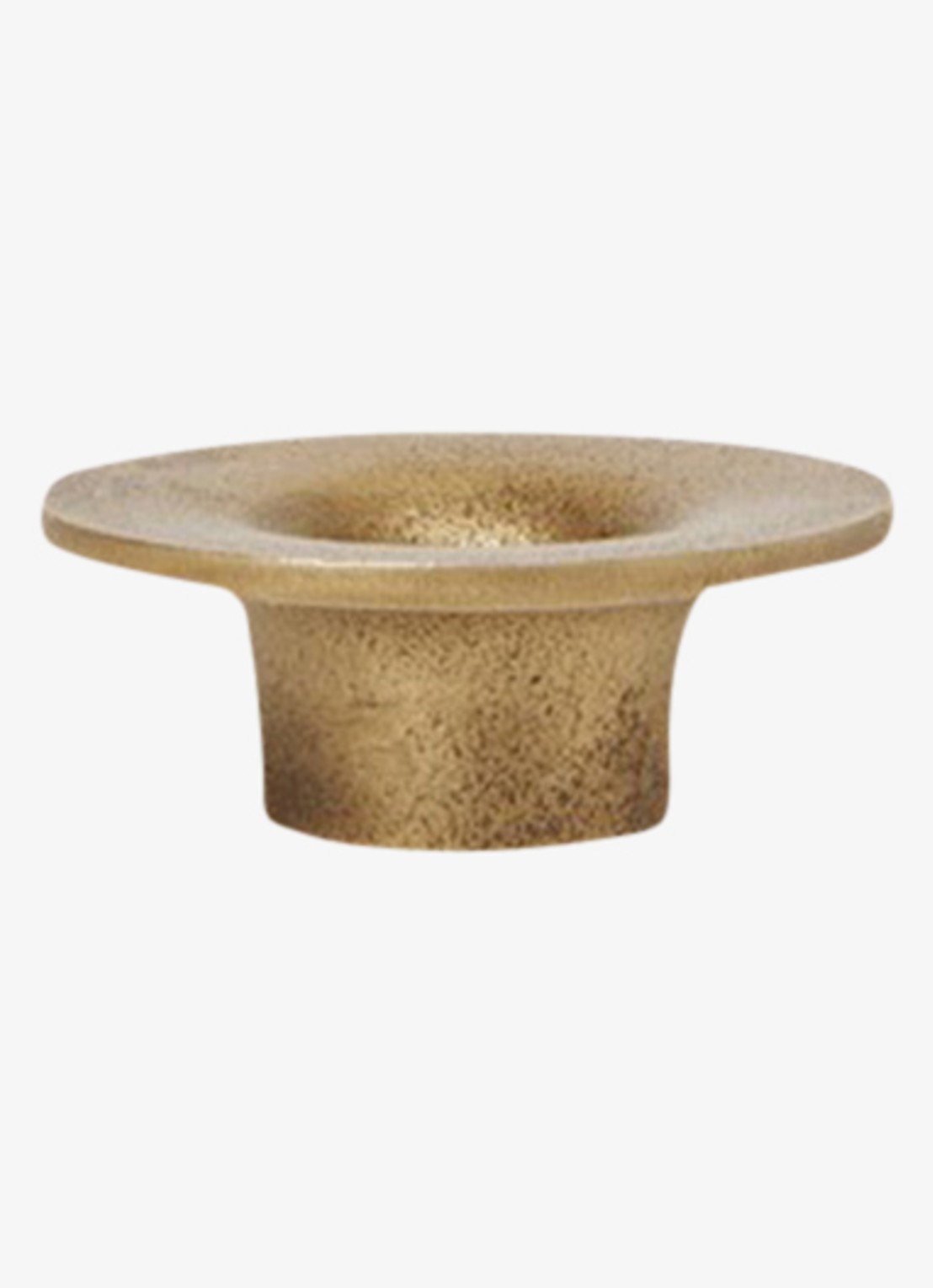 ferm LIVING Soothe kandelaar - voorkant brons
