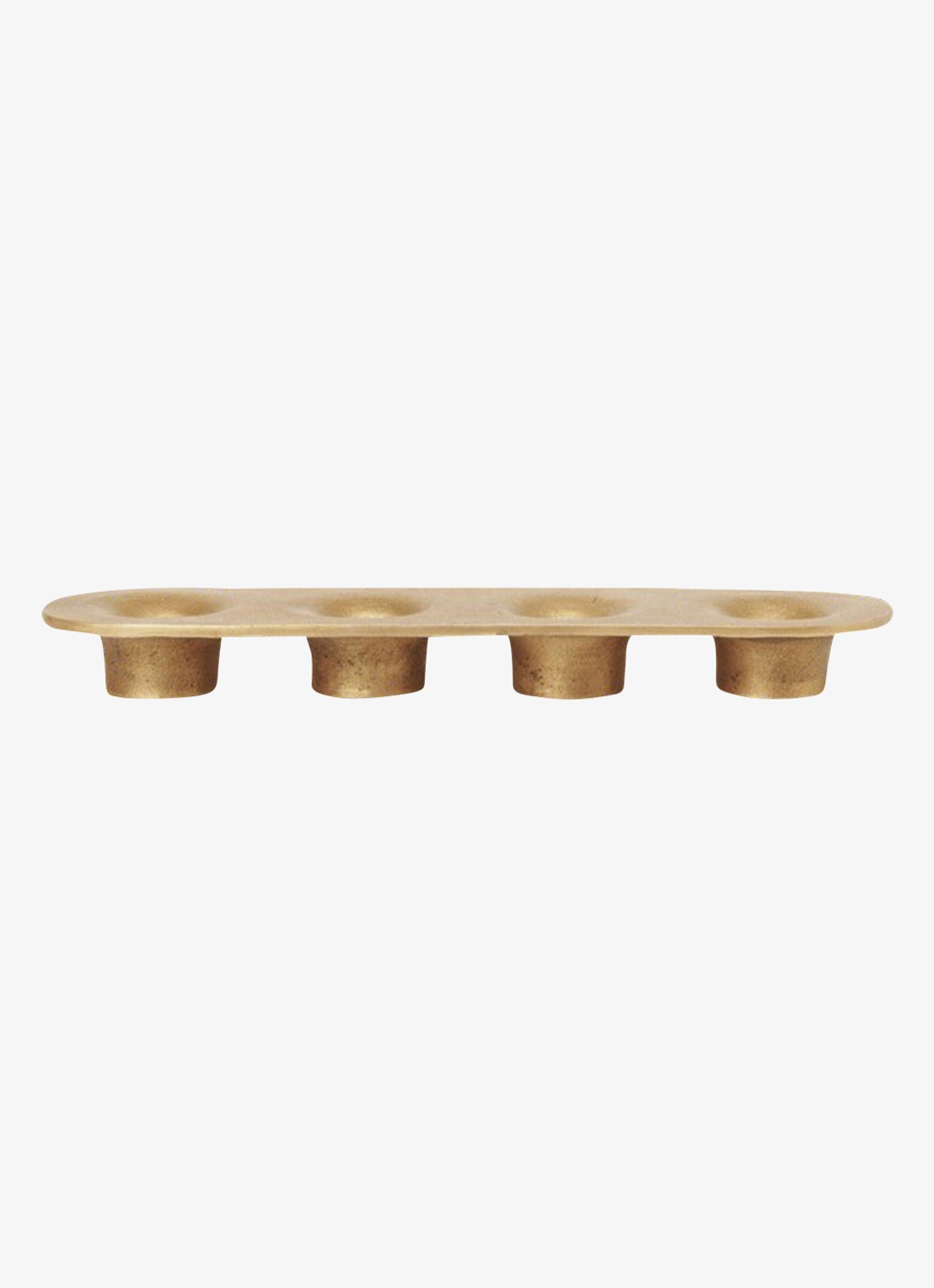 ferm LIVING Soothe kandelaar - voorkant brons