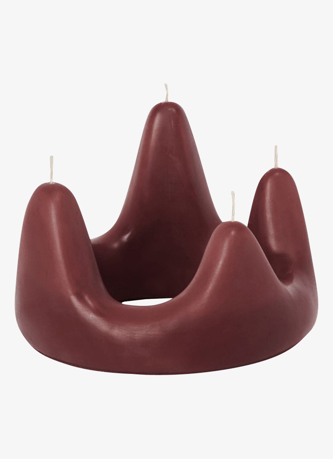 ferm LIVING Stala kaars - voorkant paars