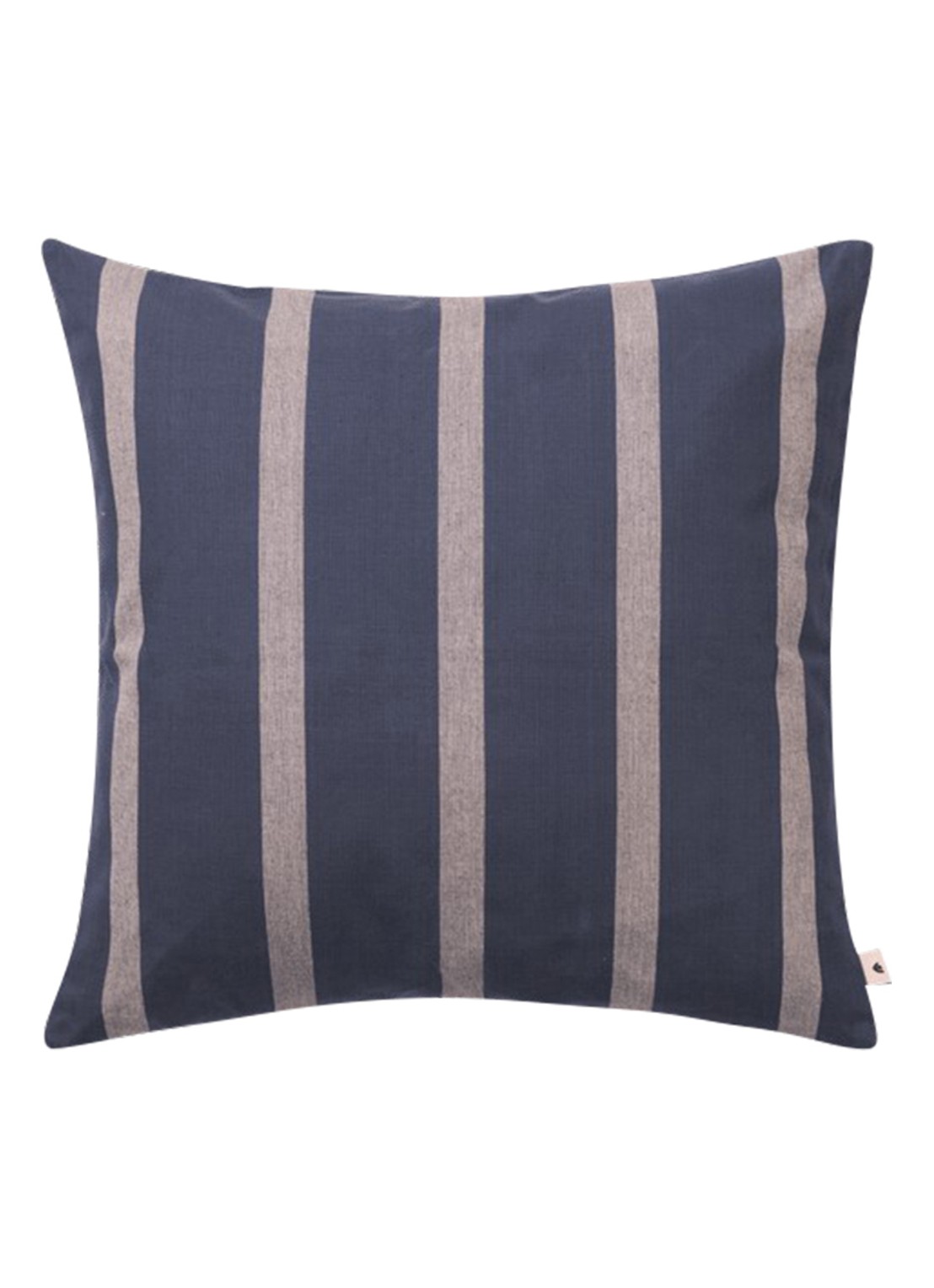 ferm LIVING Strand sierkussen 50 x 50 cm - voorkant indigo