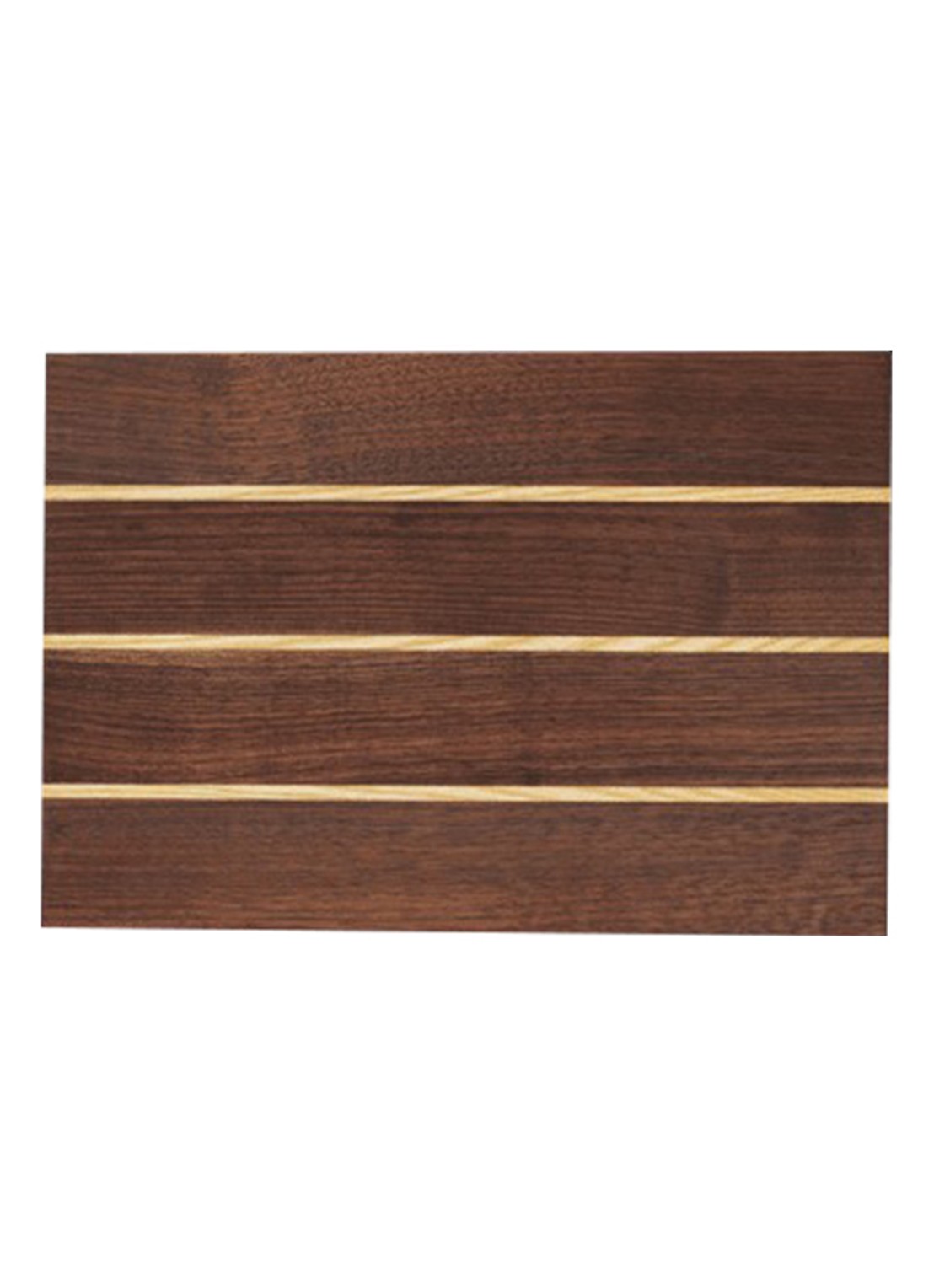ferm LIVING Stribe snijplank 25 x 36 cm - voorkant 2 bruin