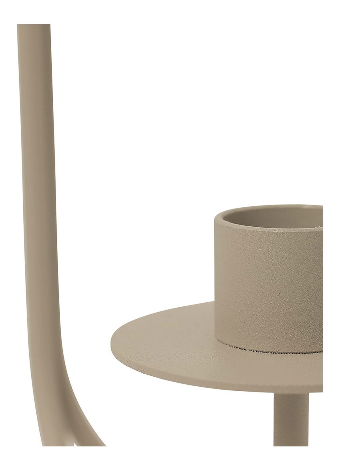 ferm LIVING Sway kandelaar 30 cm - detail beige