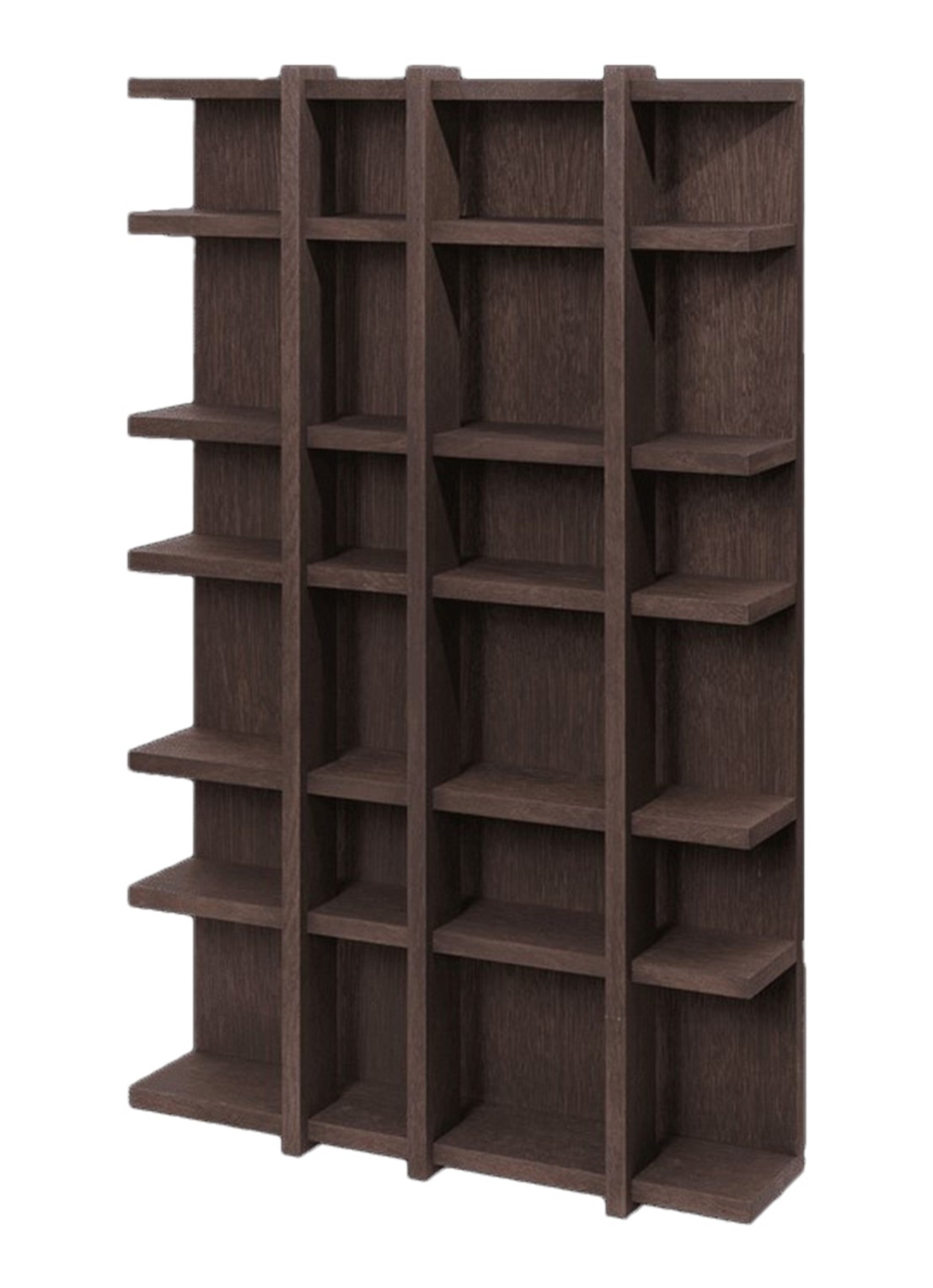ferm LIVING Tilem wandplank 81,5 x 59 cm - detail donkerbruin