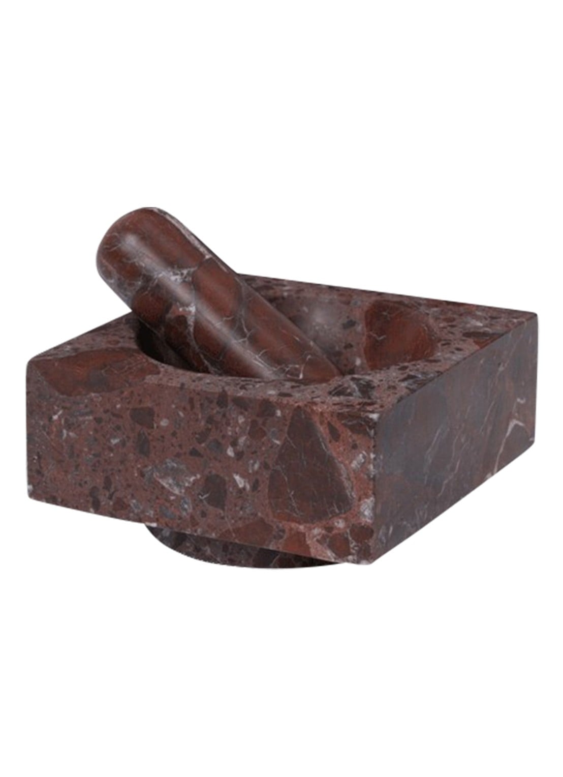 ferm LIVING Tvara vijzel 13 cm - voorkant 2 bruin
