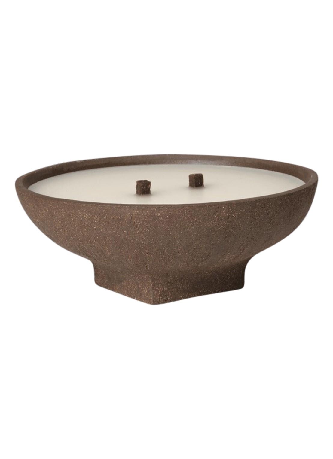 ferm LIVING Vei buitenkaars 5,6 kg - voorkant bruin