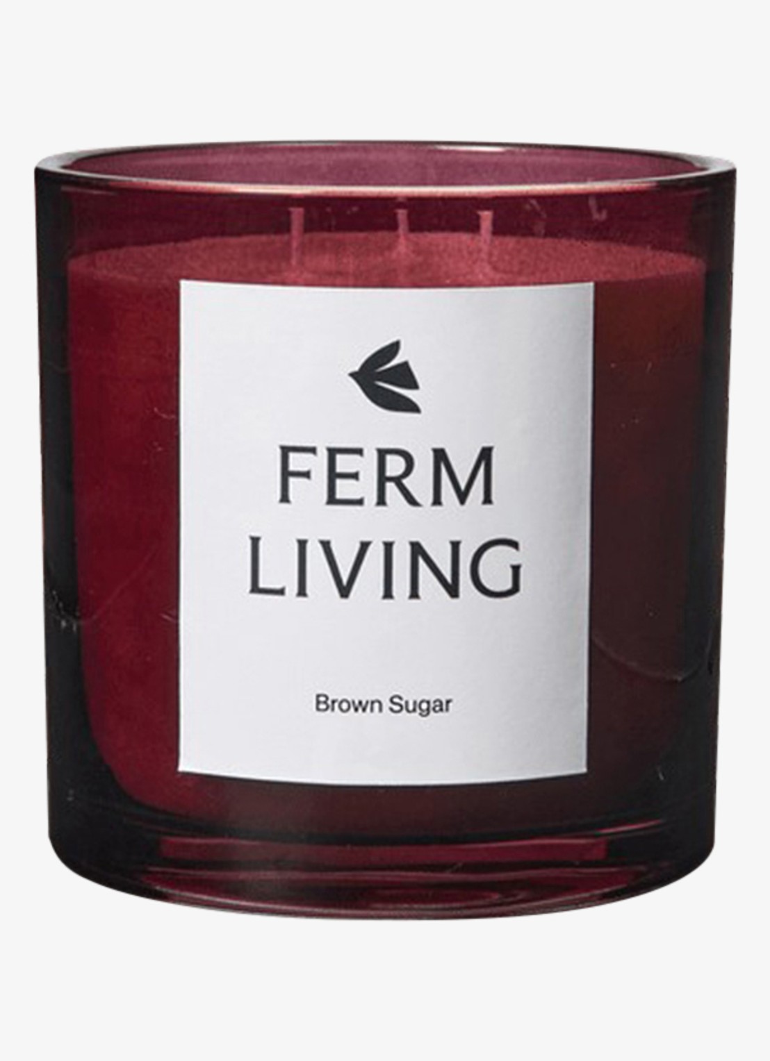 ferm LIVING Vitto geurkaars 1470 gram - voorkant 3 paars