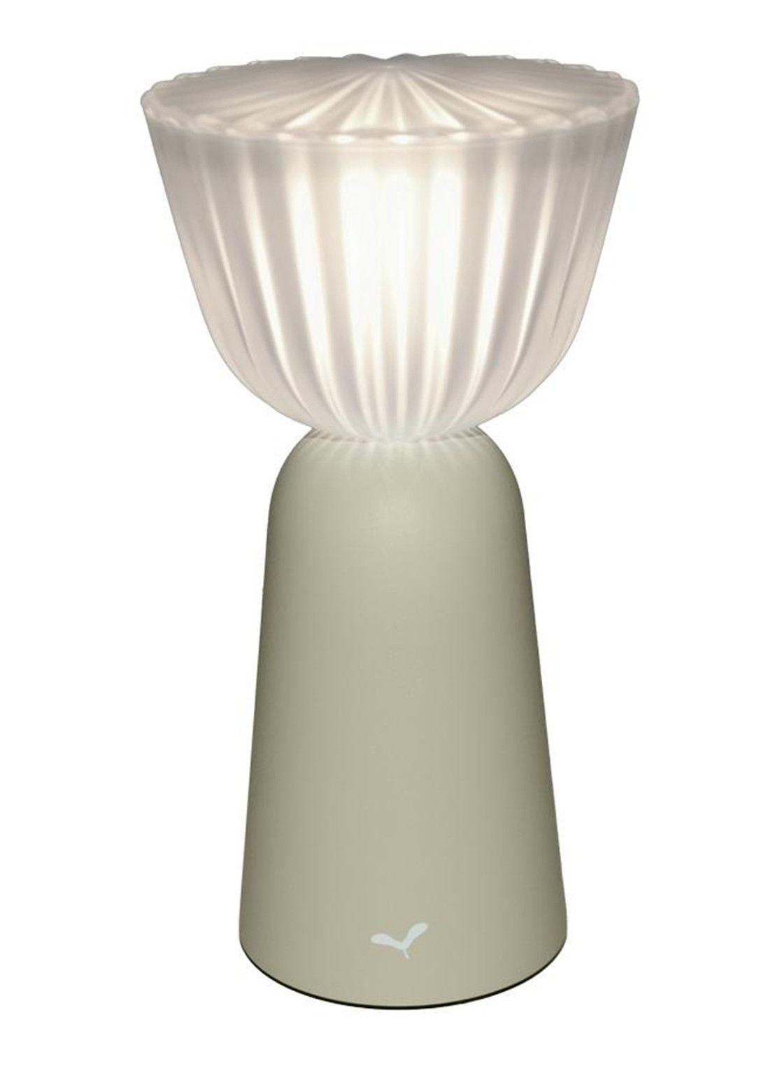 Fermob Swing tafellamp Ø7,4 cm - voorkant grijs