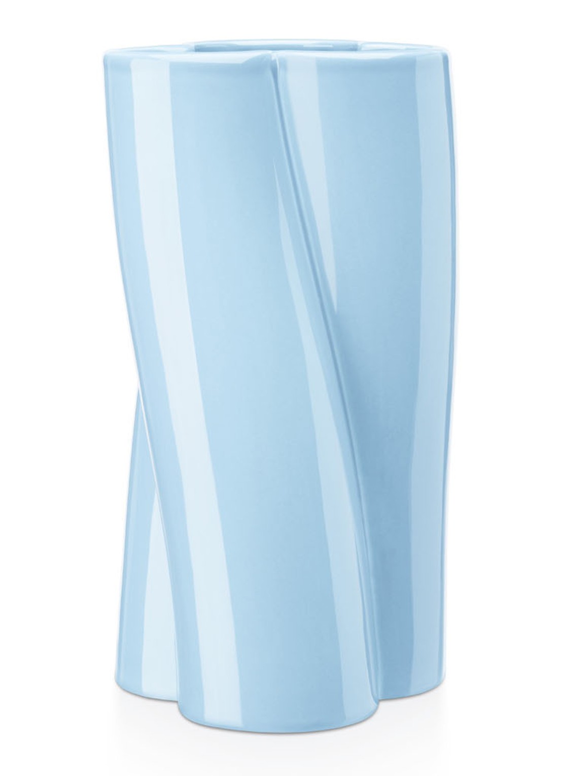 FÉST Wocky vaas L 28 cm - voorkant lichtblauw