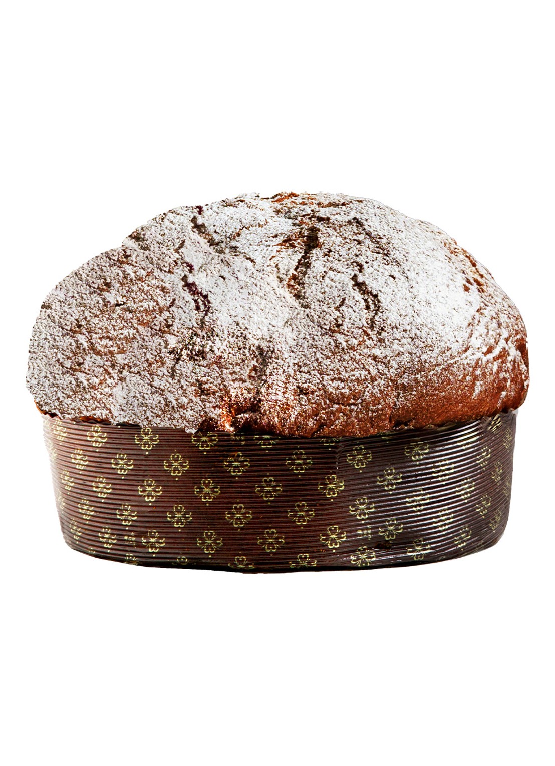 Fiasconaro Panettone met poedersuiker 750 gram - voorkant 2 beige