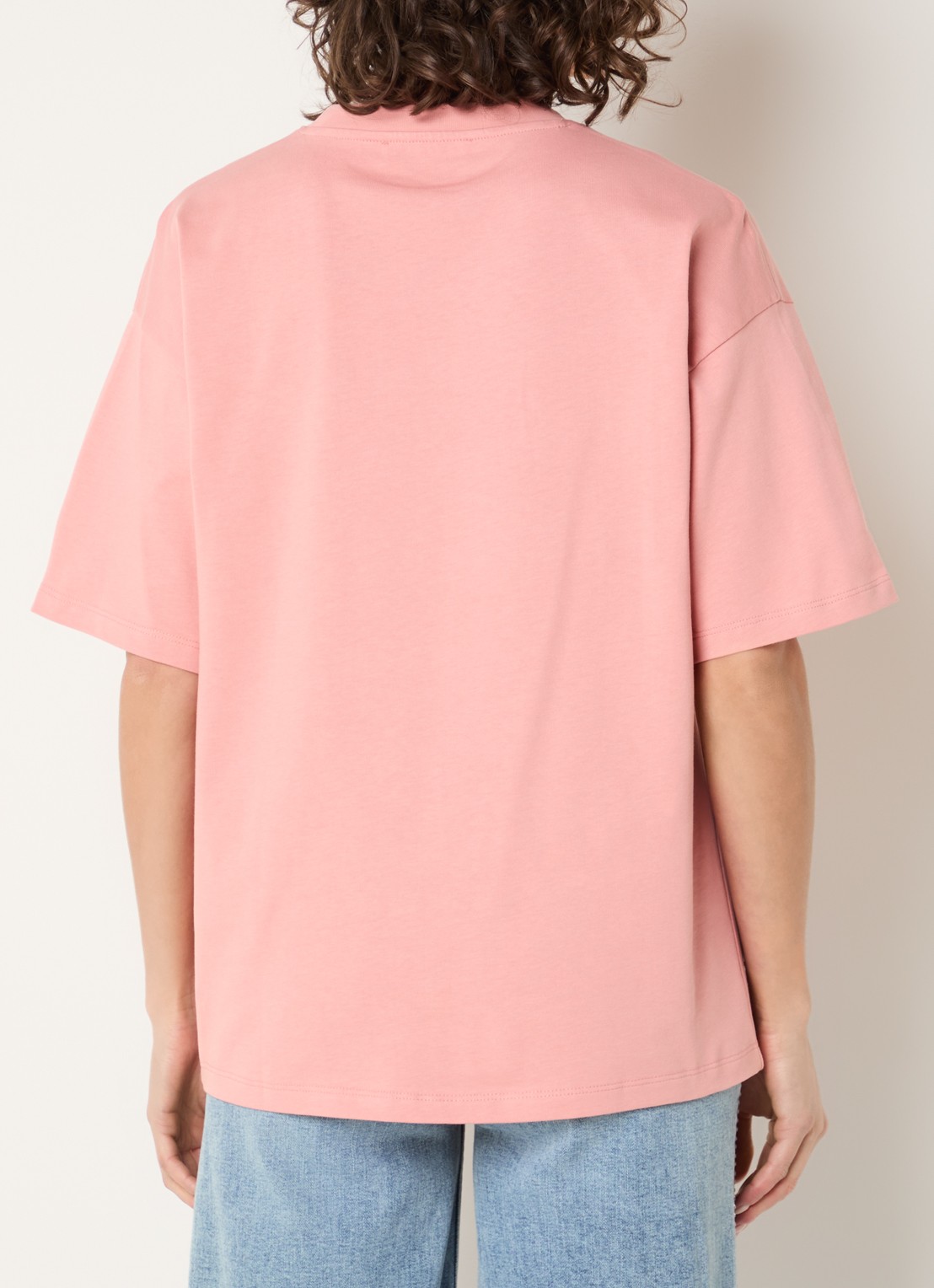 Fifth House Milena T-shirt met print - achterkant 4 lichtroze