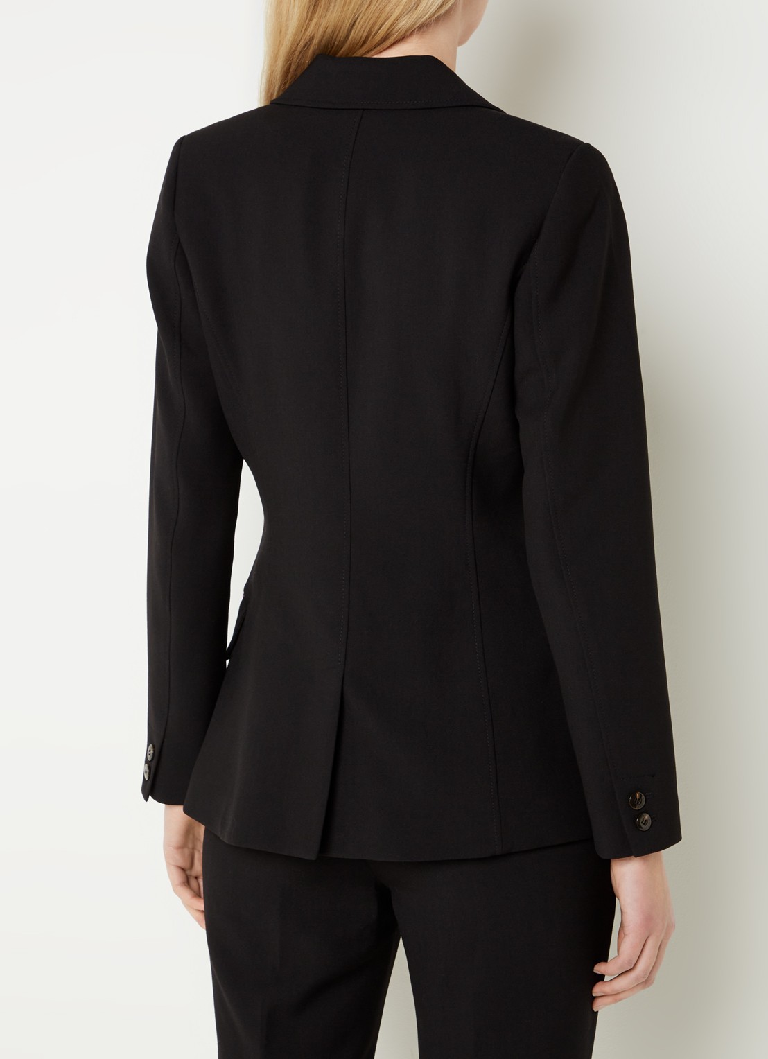 Fifth House Nato blazer met klepzakken - achterkant 4 zwart