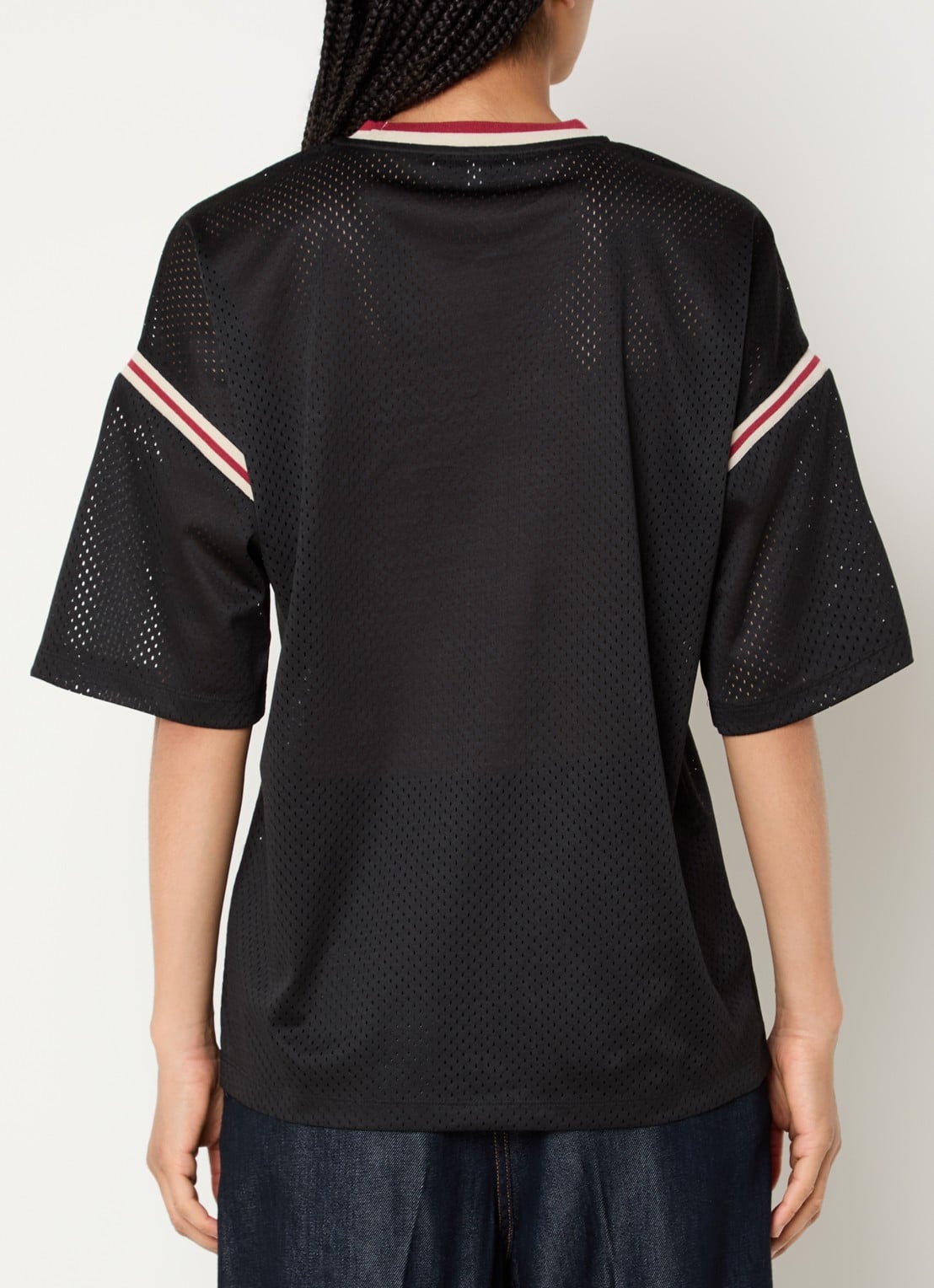 Fifth House Otilia T-shirt met print - achterkant 4 zwart