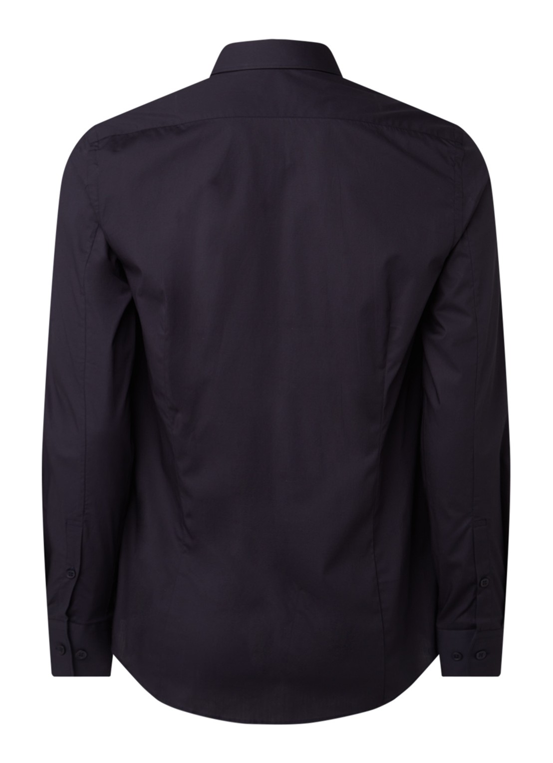 Filippa K Regular fit overhemd met stretch - achterkant 3 blauw