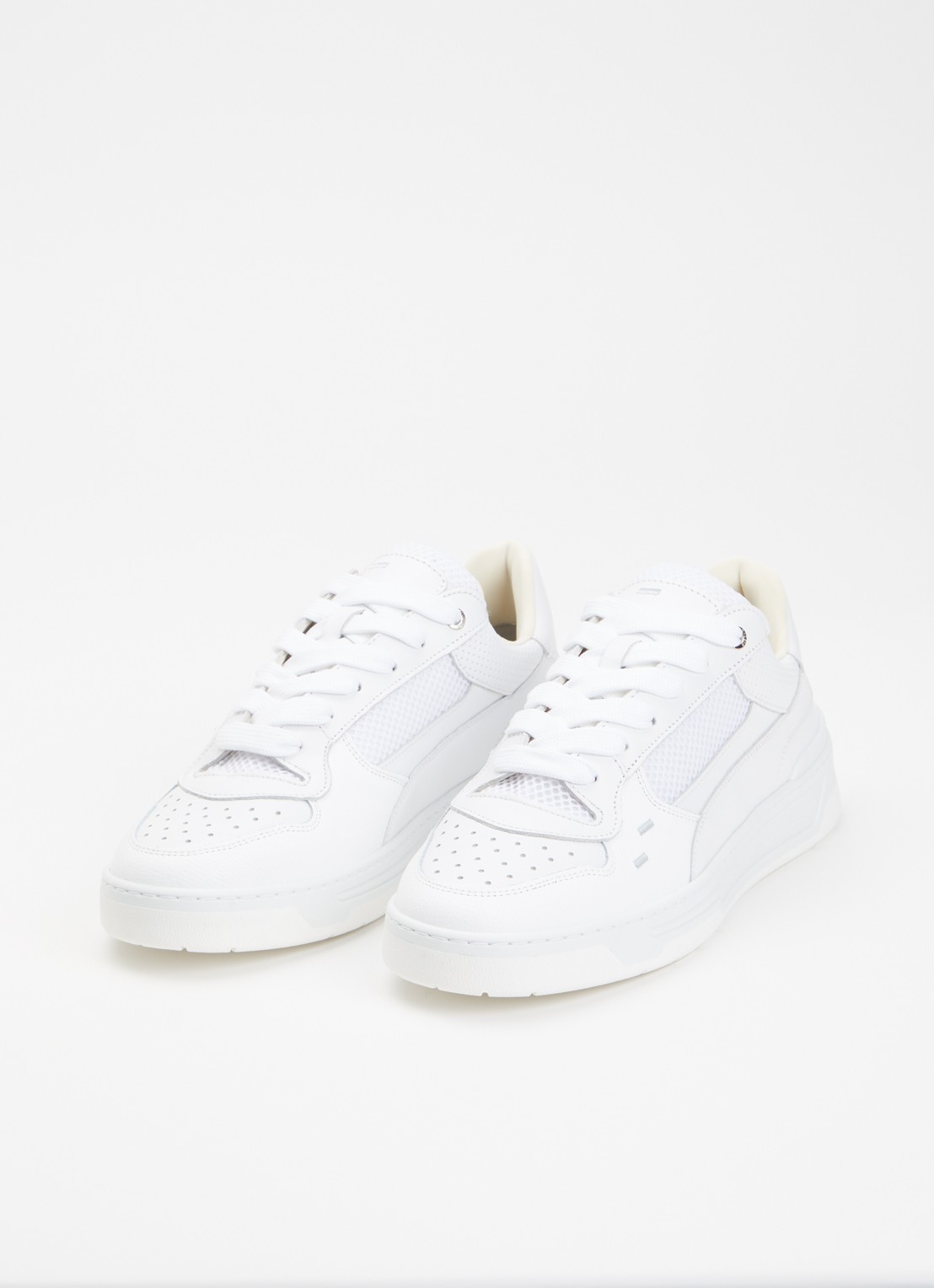 Filling Pieces Cruiser Crumbs sneaker met leren details - detail 10 wit