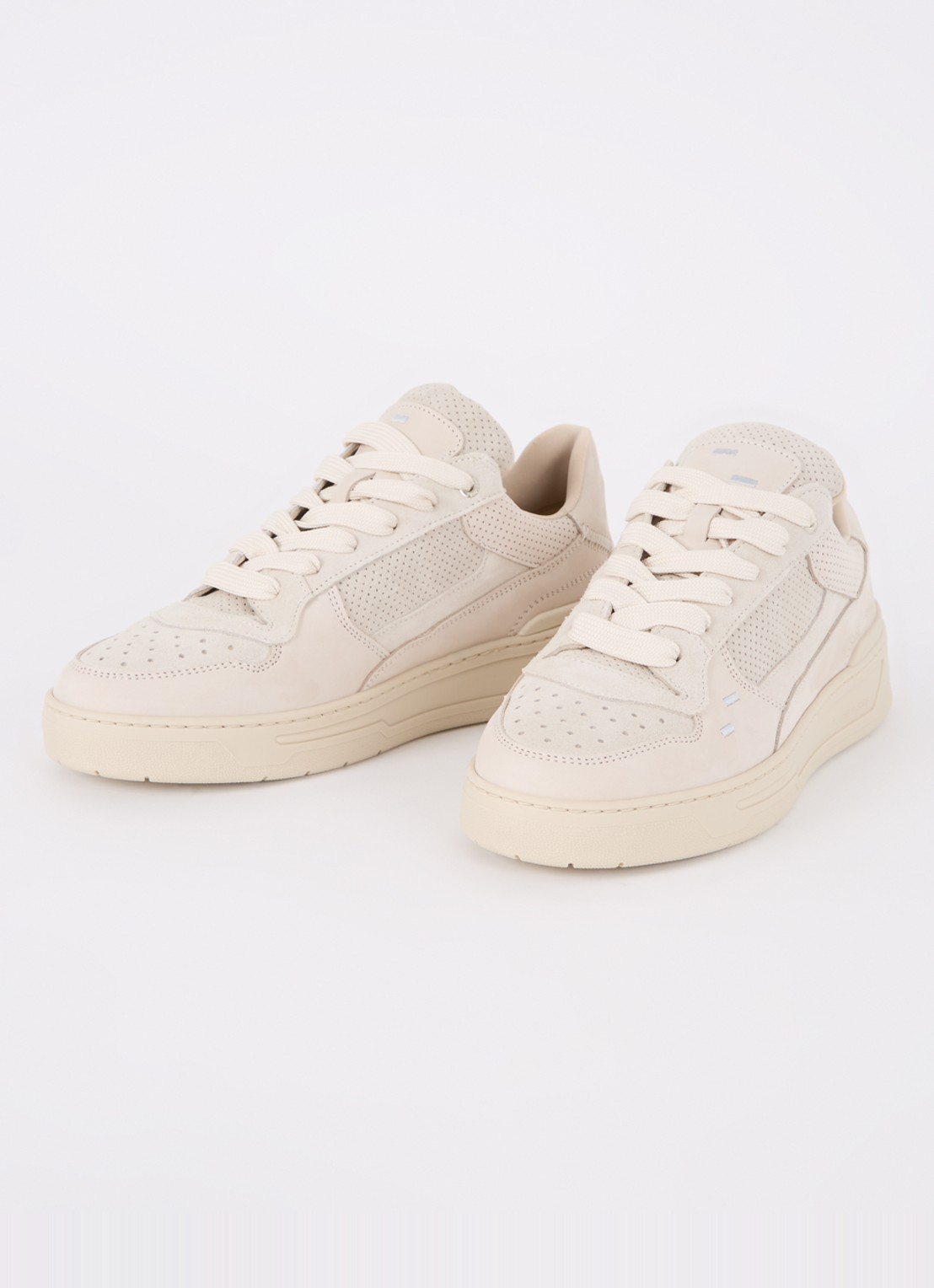 Filling Pieces Cruiser Dive sneaker met suède details - detail beige