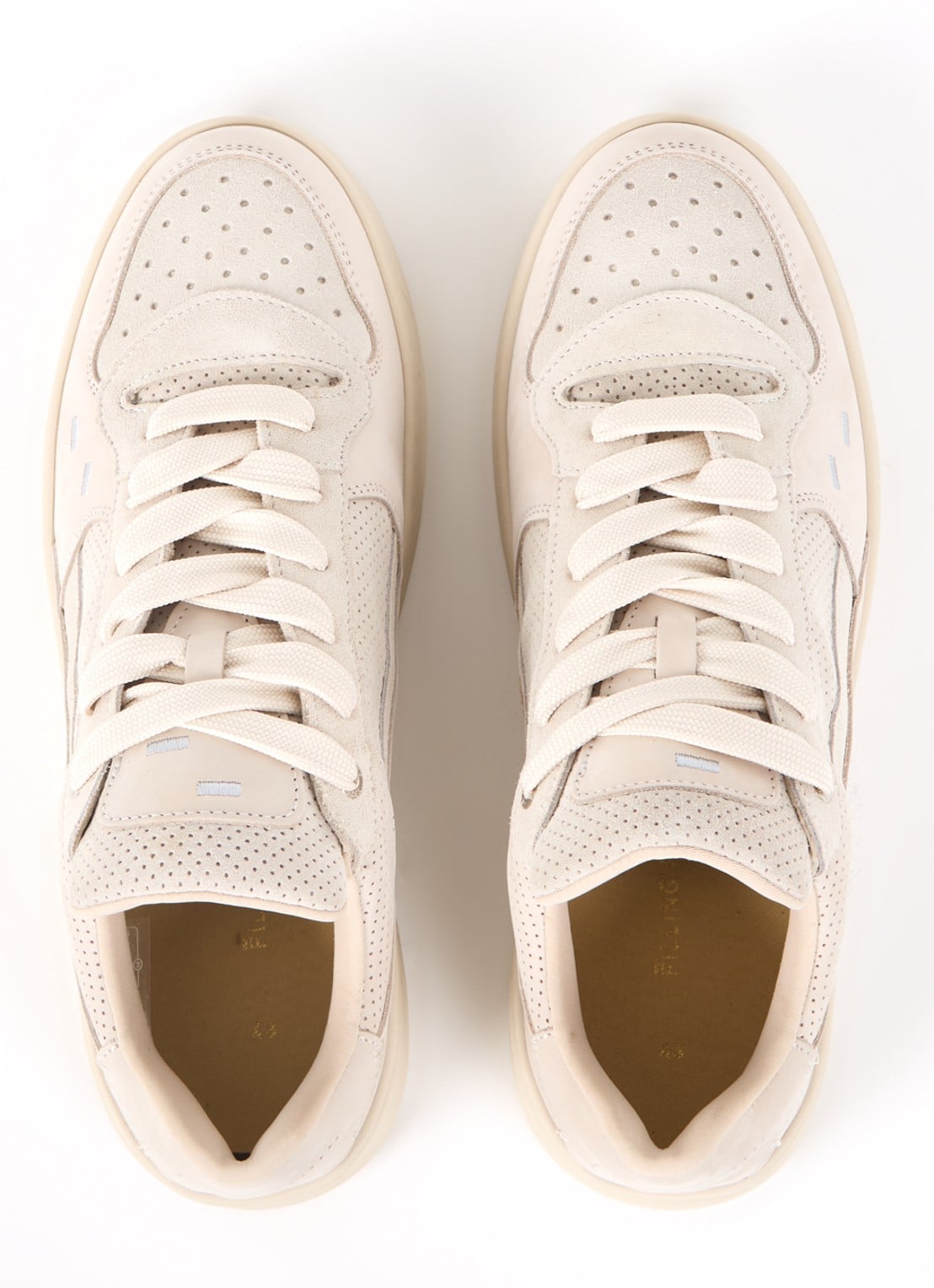 Filling Pieces Cruiser Dive sneaker met suède details - detail 2 beige