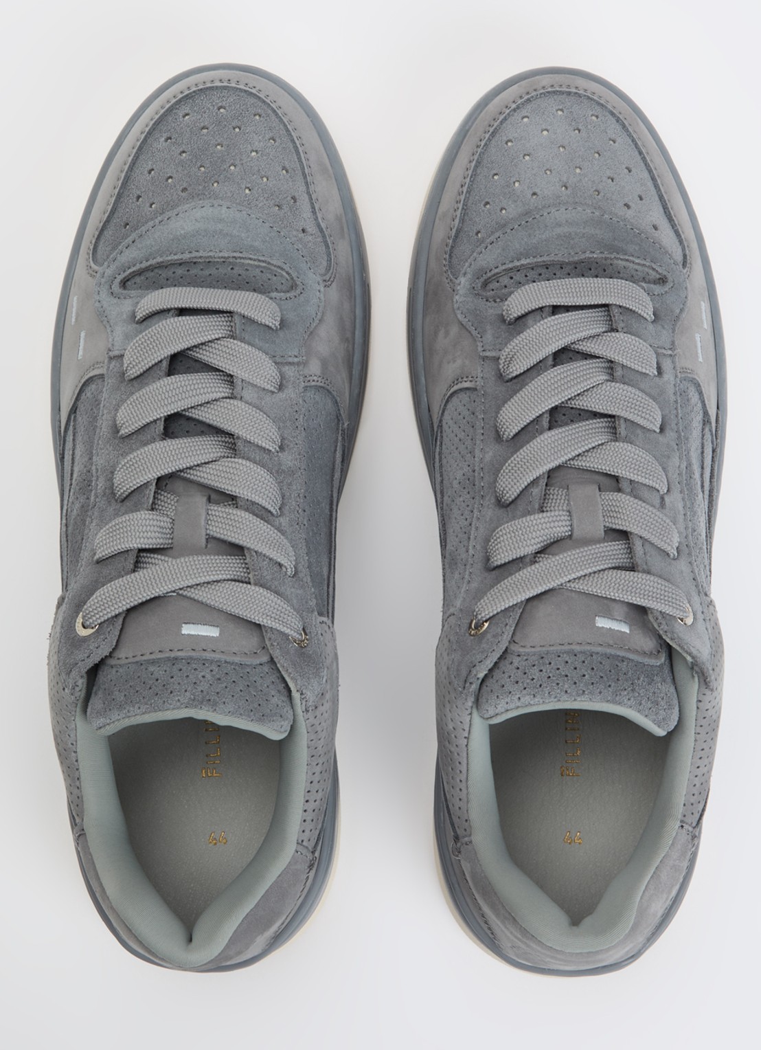 Filling Pieces Cruiser Dive sneaker met suède details - detail 2 grijs